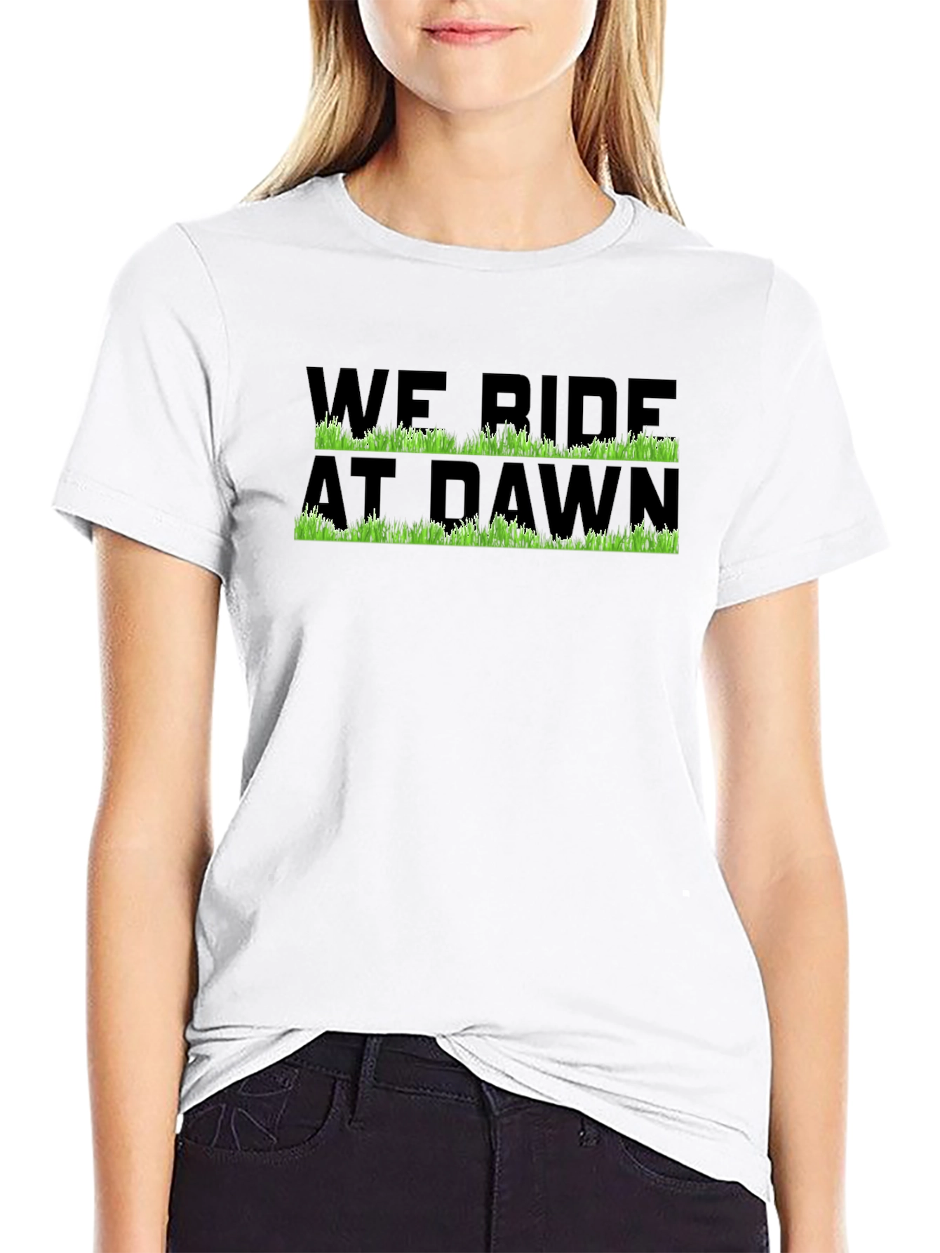 We Ride At Dawn Graphic T-Shirt - Black