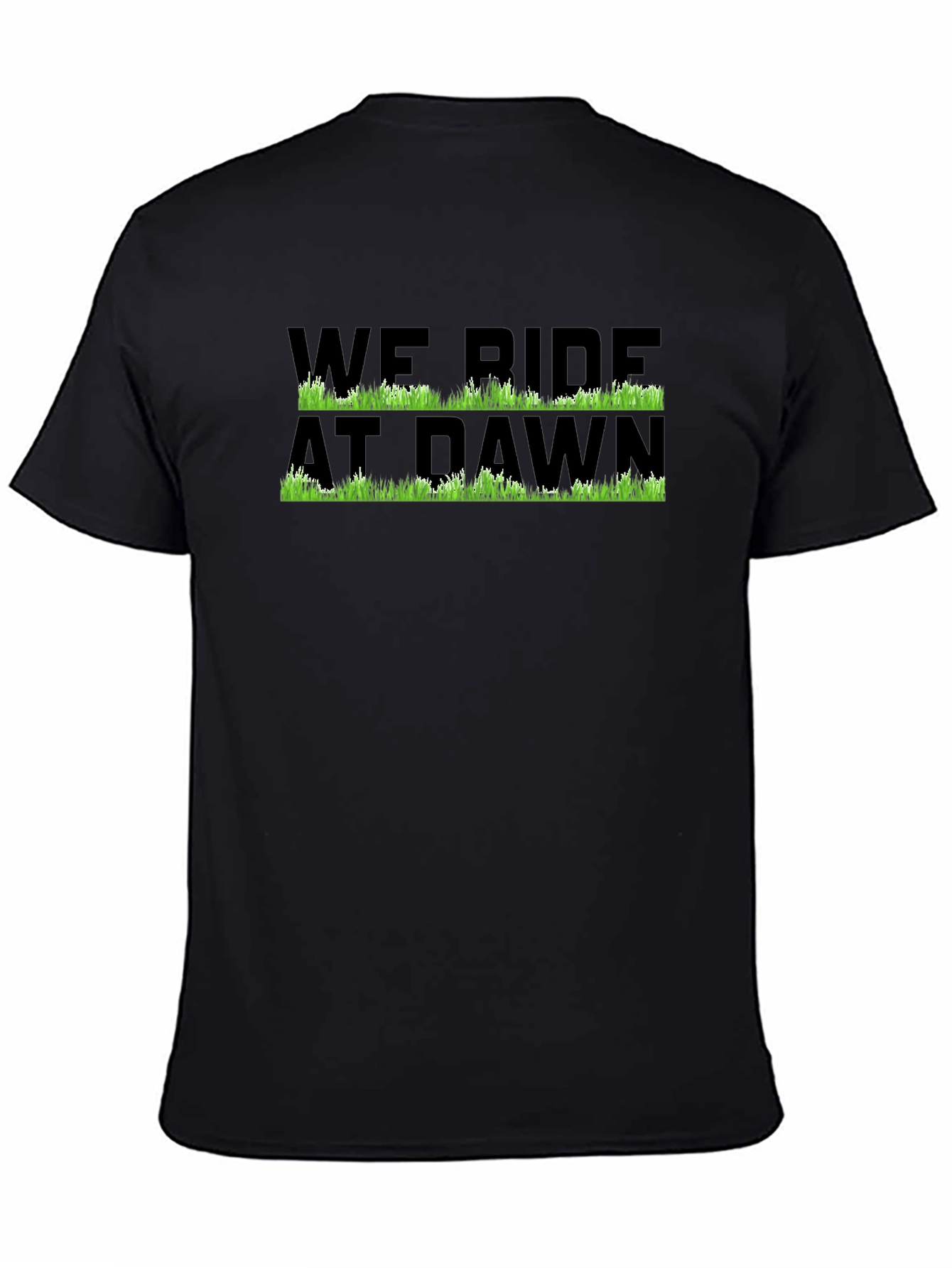 We Ride At Dawn Graphic T-Shirt - Black