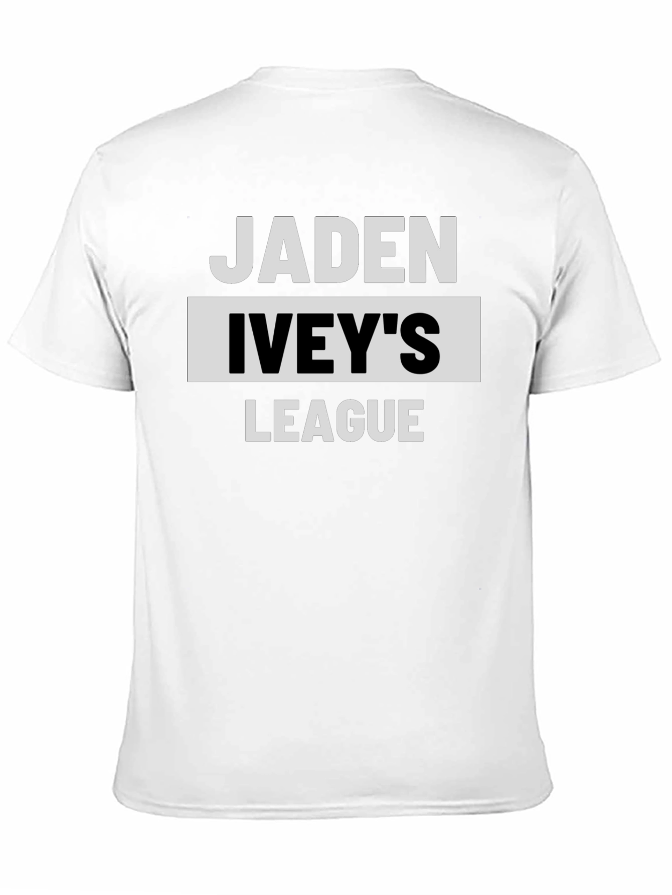 Jaden Iveys League T-Shirt - Black