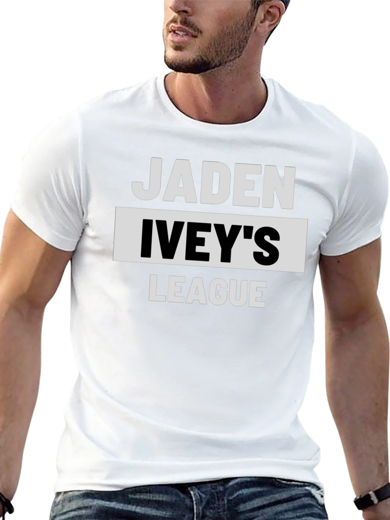 Jaden Iveys League T-Shirt - Black