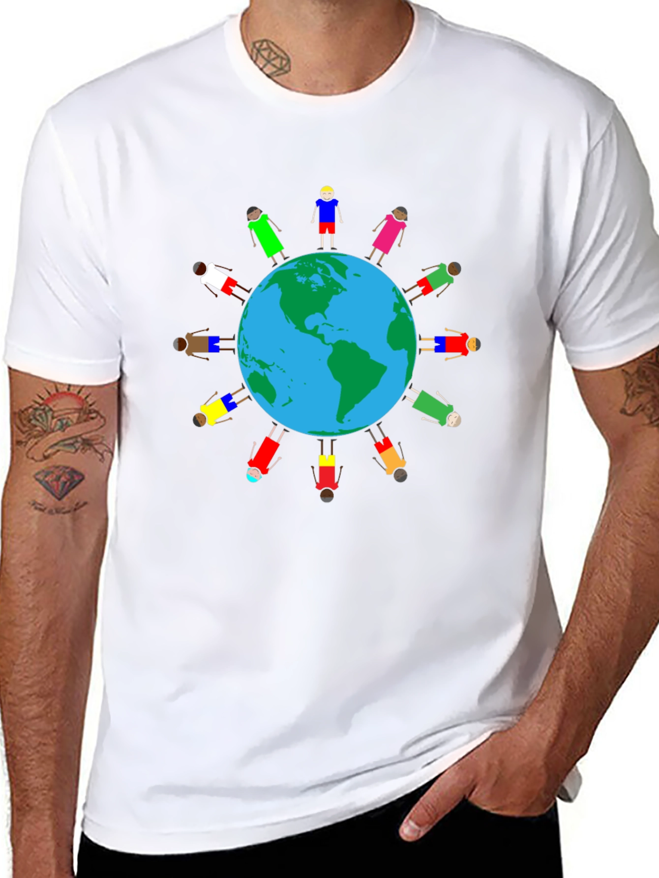 Unity Earth Graphic Tee