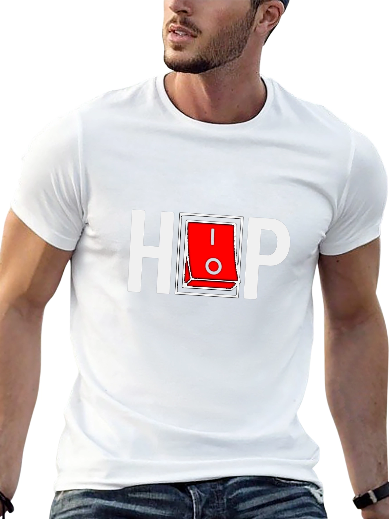 HOP On/Off Switch Black T-Shirt