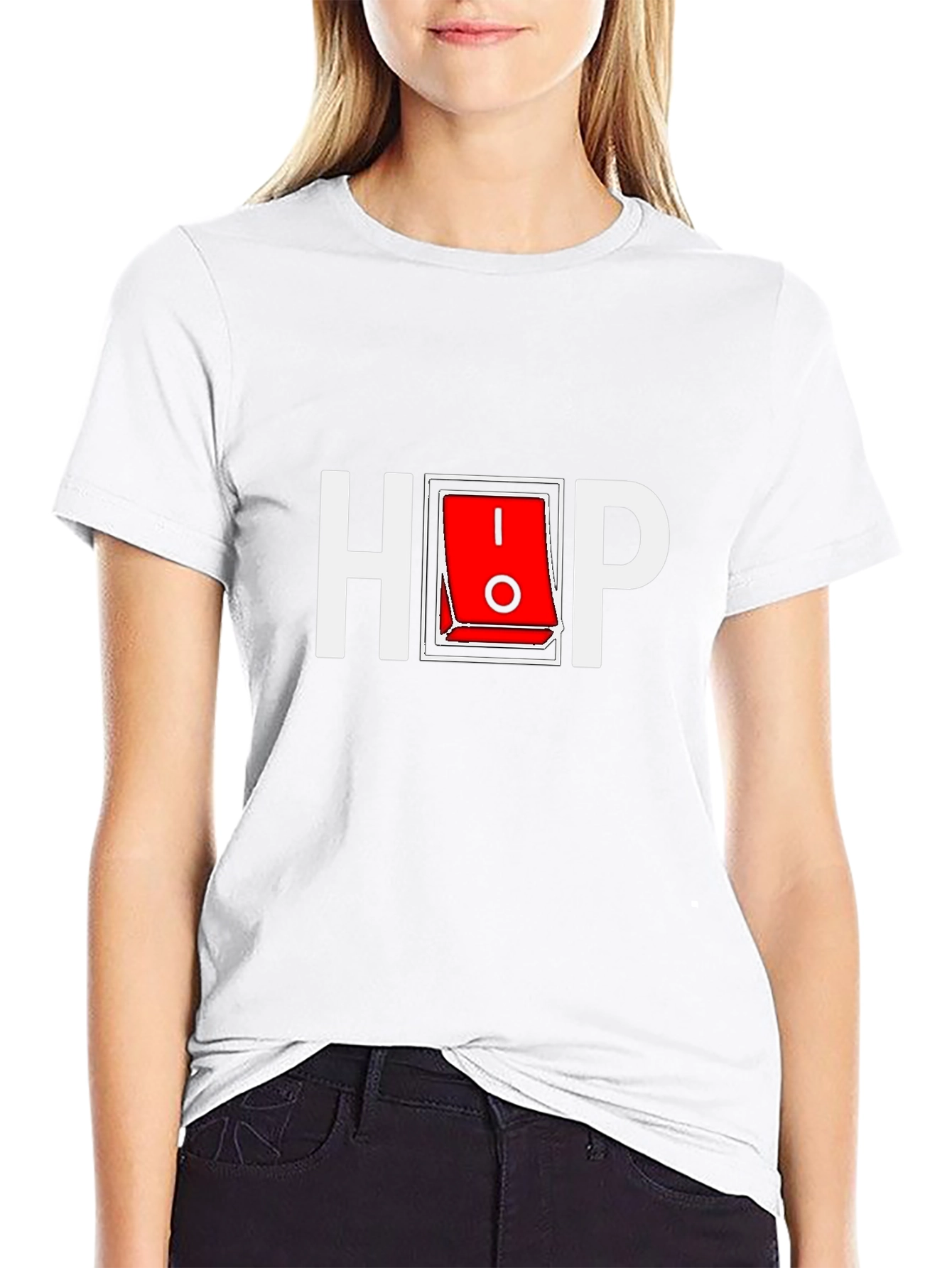 HOP On/Off Switch Black T-Shirt