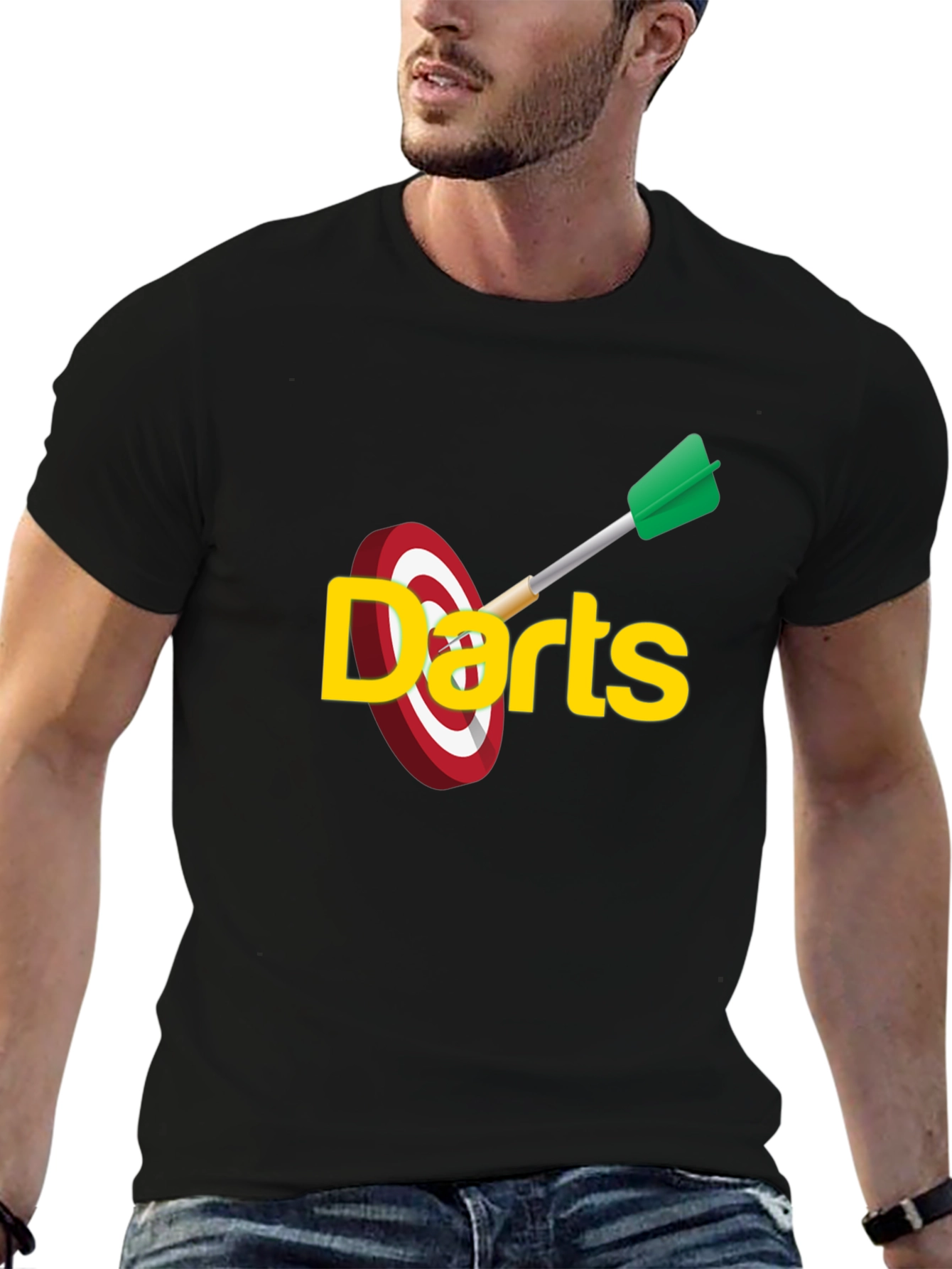 Darts Target T-Shirt - Bullseye Tee
