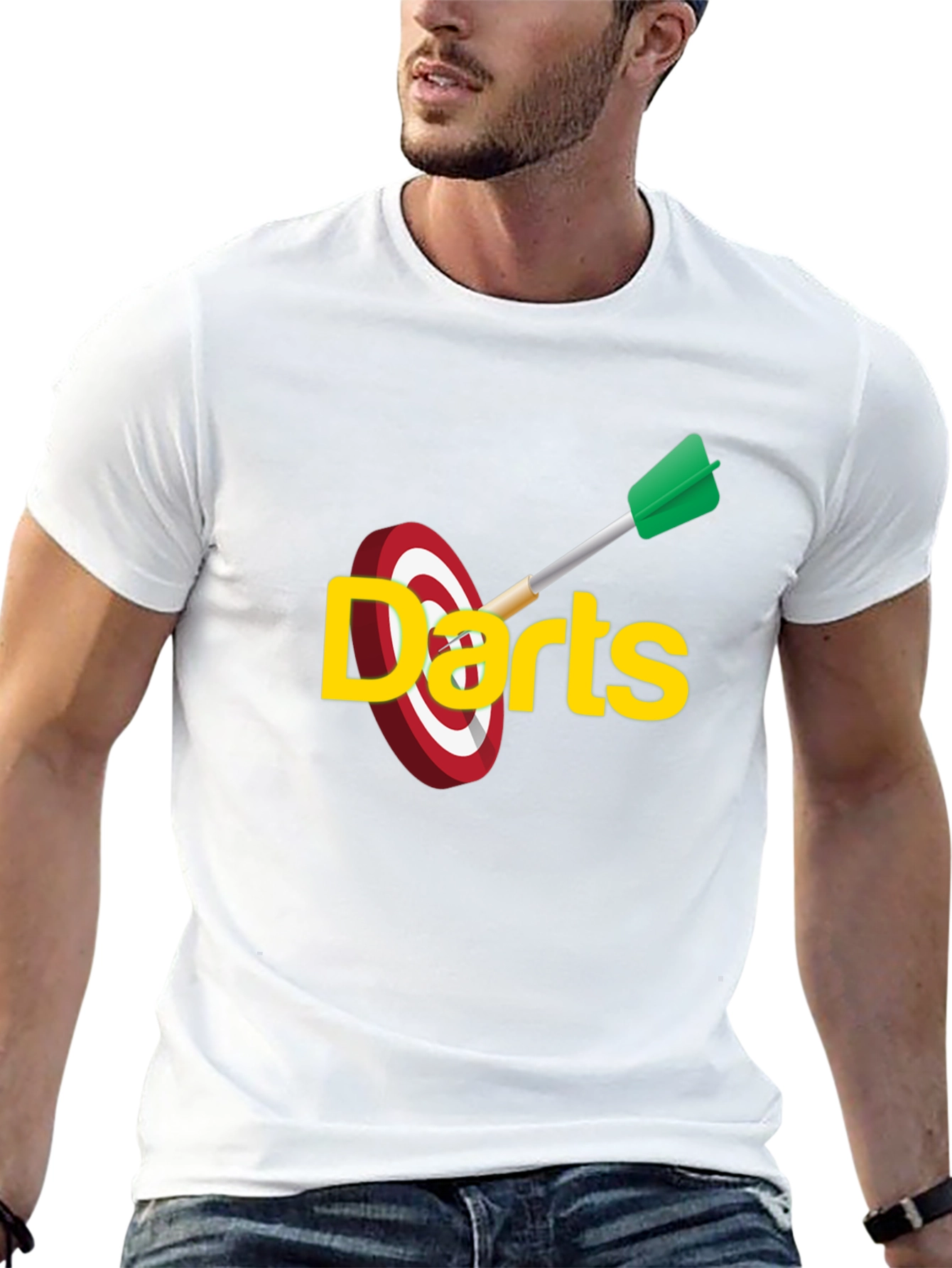 Darts Target T-Shirt - Bullseye Tee