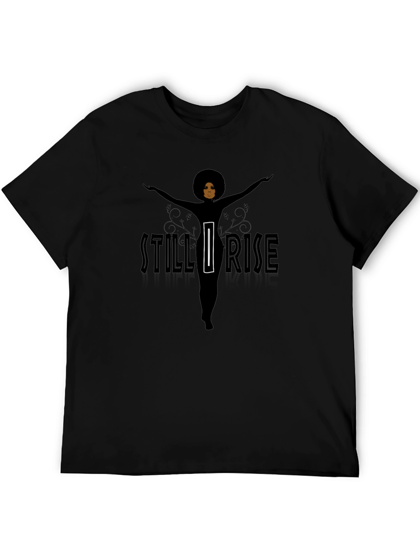 Still I Rise Graphic Black T-Shirt