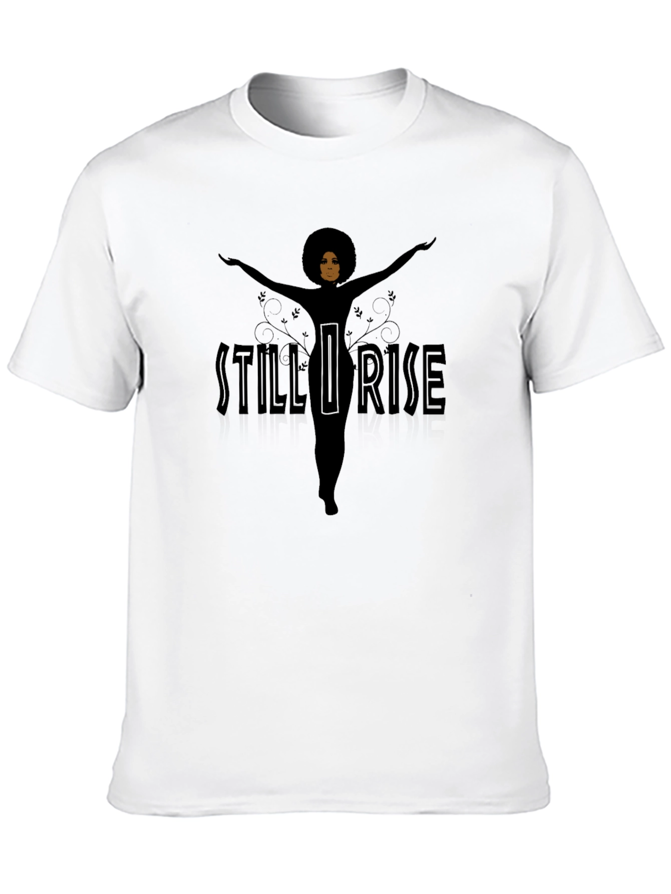 Still I Rise Graphic Black T-Shirt