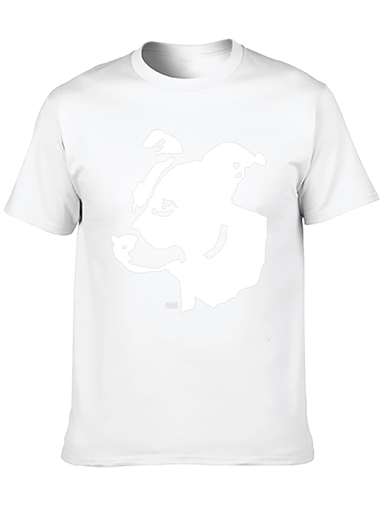 Bold Bulldog Graphic T-Shirt - Black Cotton
