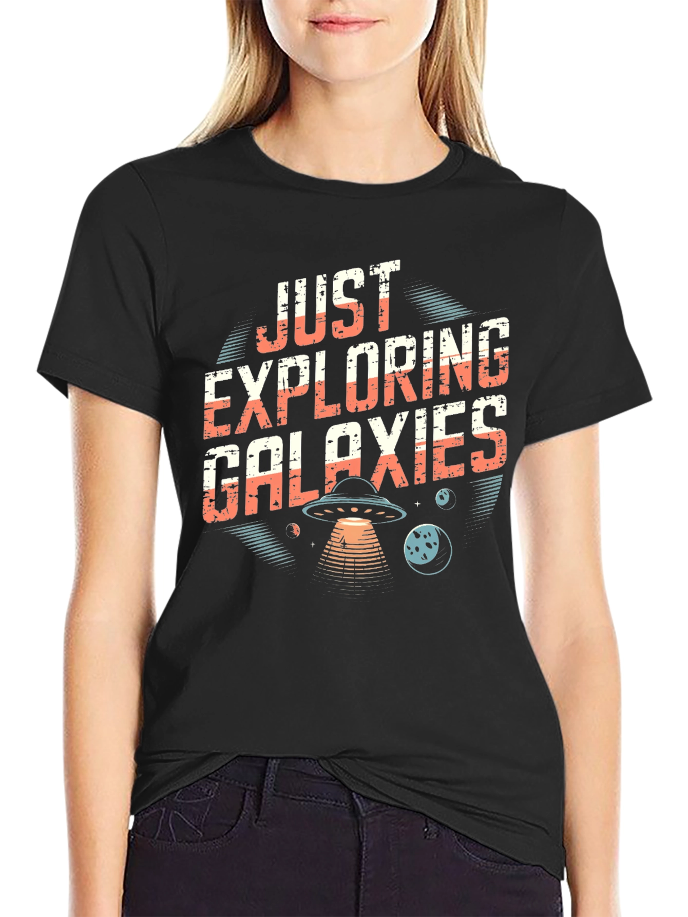 Exploring Galaxies Graphic T-Shirt