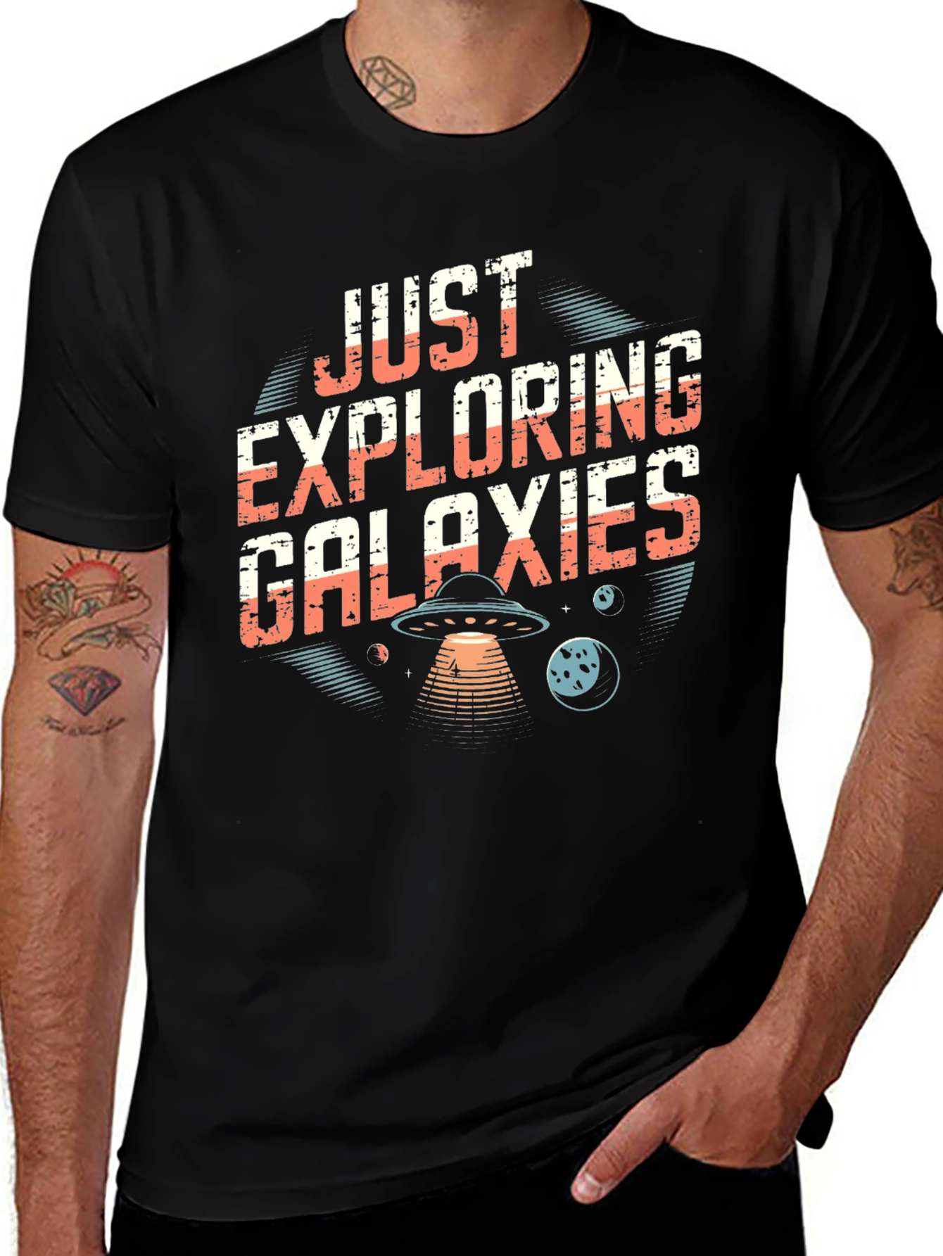 Exploring Galaxies Graphic T-Shirt