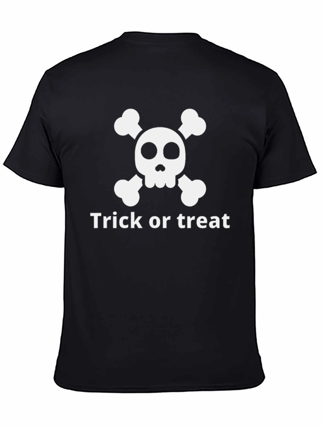 Halloween Skull & Crossbones Trick or Treat T-Shirt