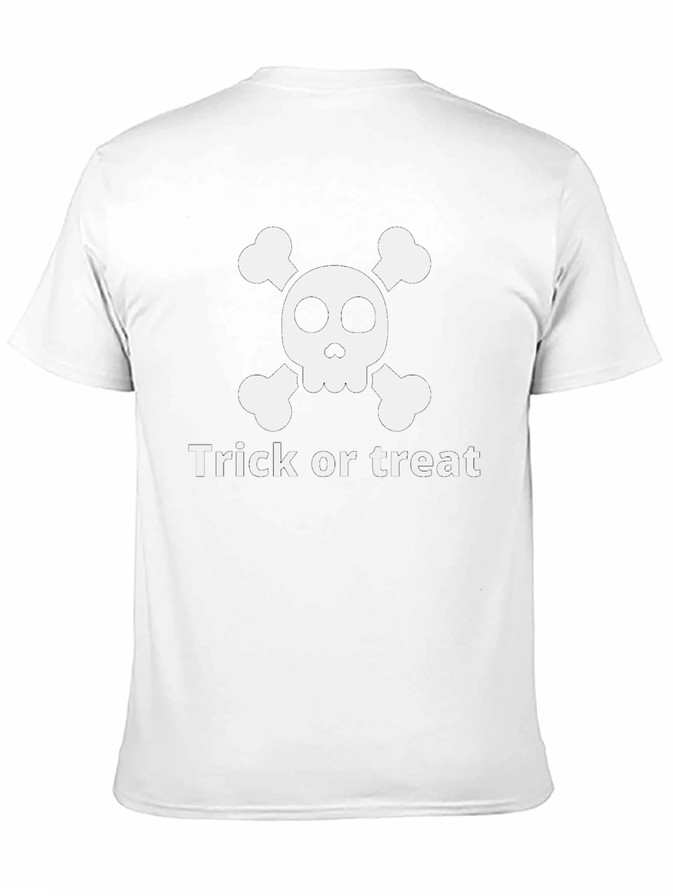 Halloween Skull & Crossbones Trick or Treat T-Shirt