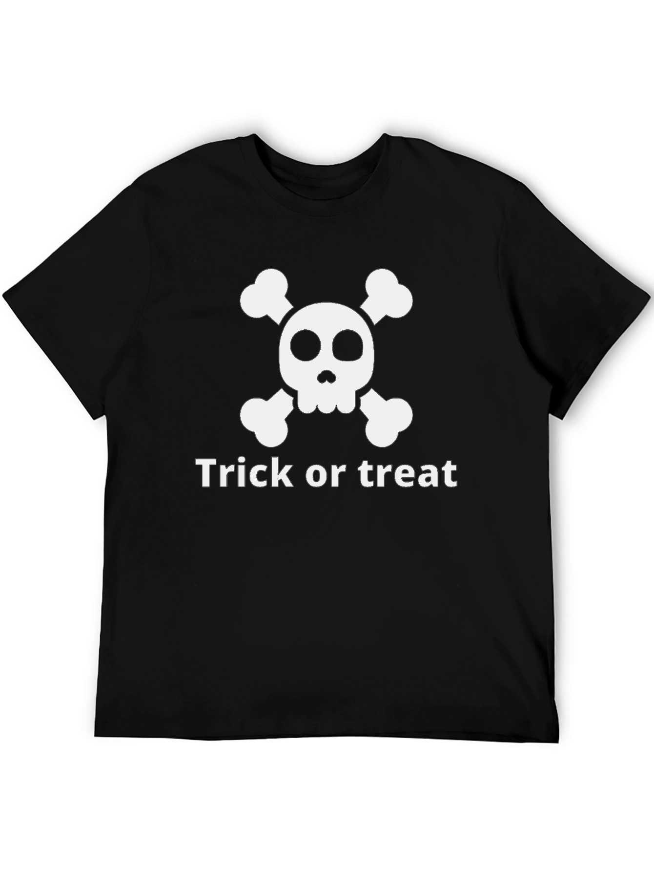 Halloween Skull & Crossbones Trick or Treat T-Shirt