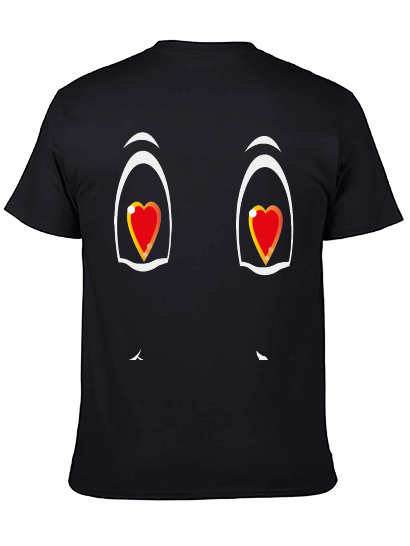 Heart Eyes Graphic Tee - Fun & Playful Design