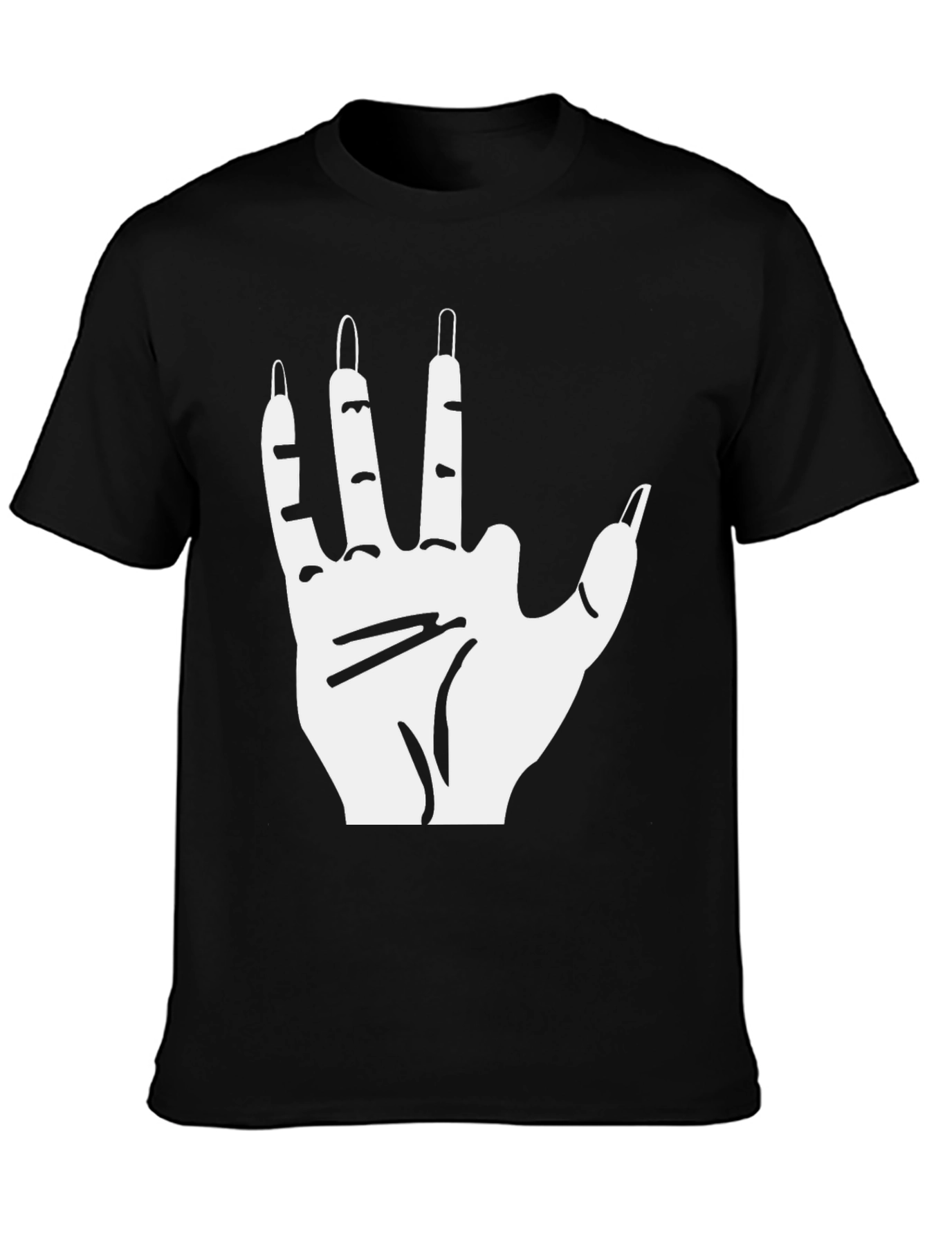 Live Long and Prosper Graphic Tee - Black