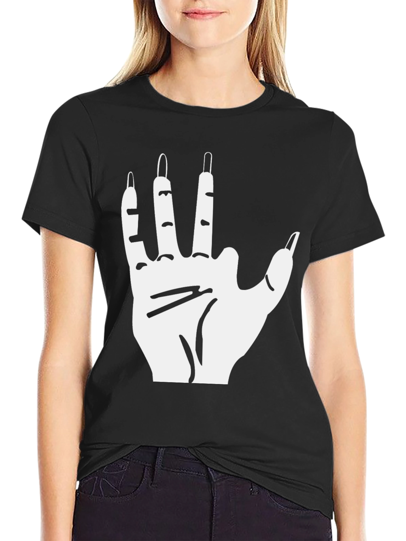 Live Long and Prosper Graphic Tee - Black