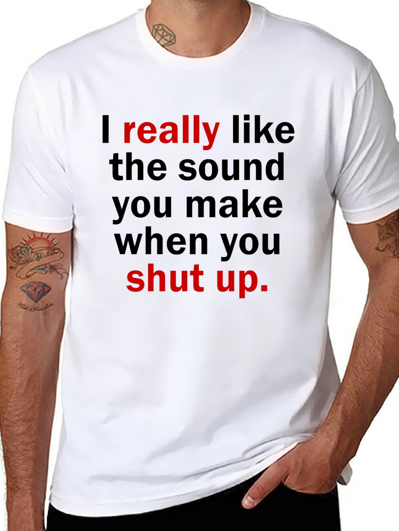 Funny Graphic Tee - I Really Like the Sound