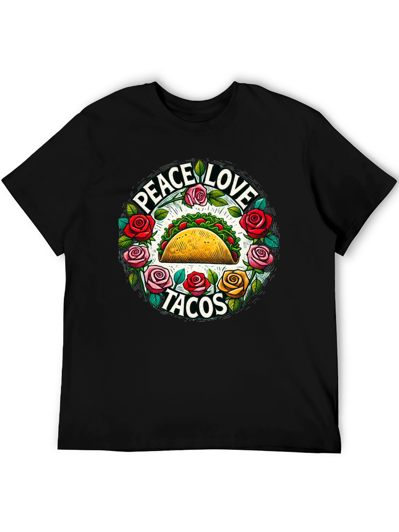 Peace Love Tacos Graphic Tee