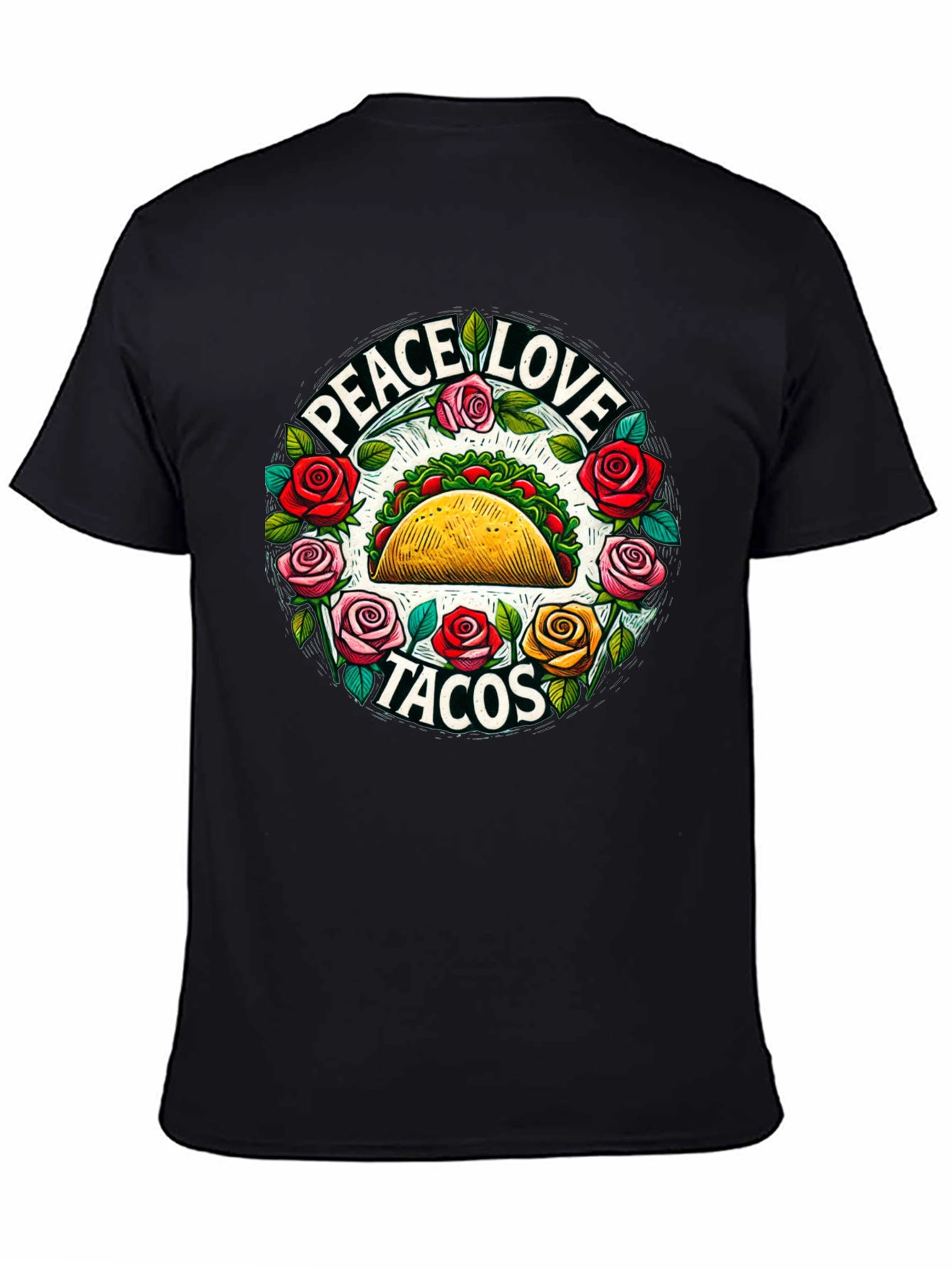 Peace Love Tacos Graphic Tee