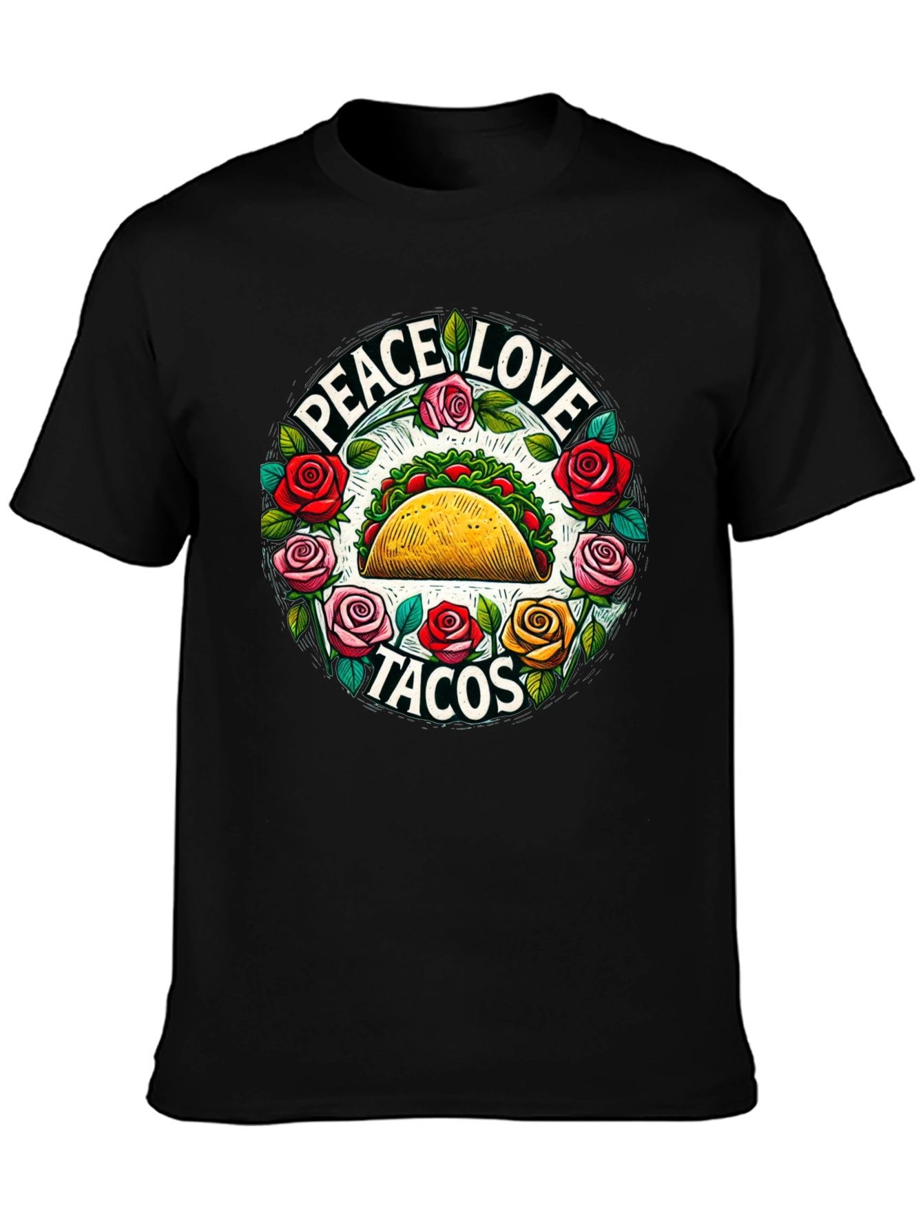 Peace Love Tacos Graphic Tee