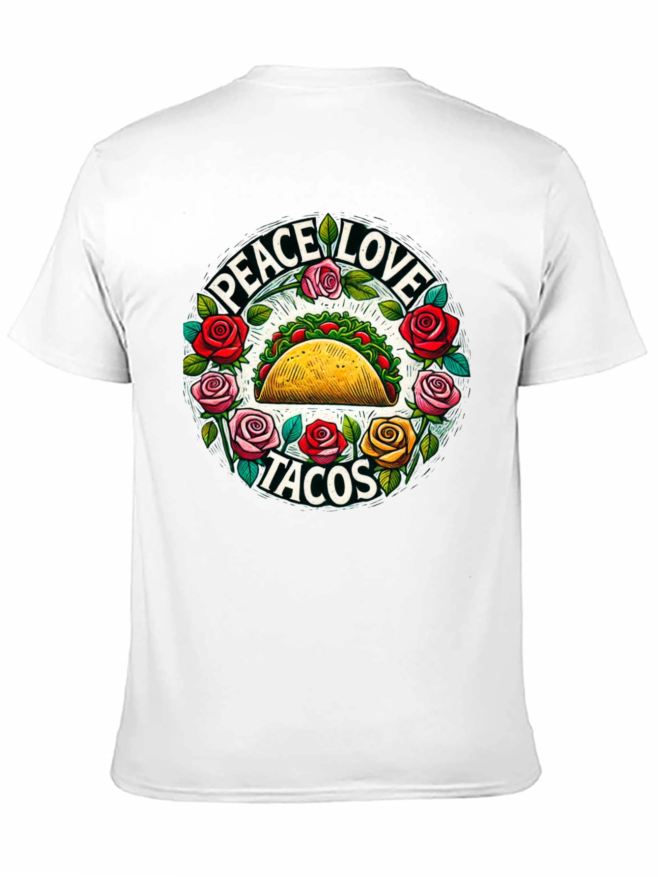 Peace Love Tacos Graphic Tee