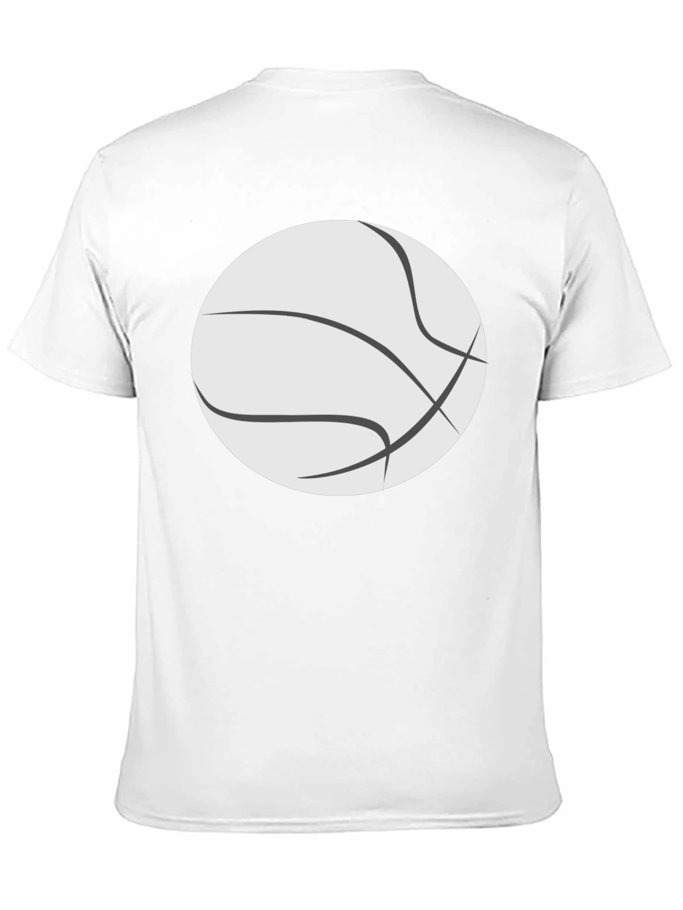 Basketball Graphic T-Shirt - Casual Tee