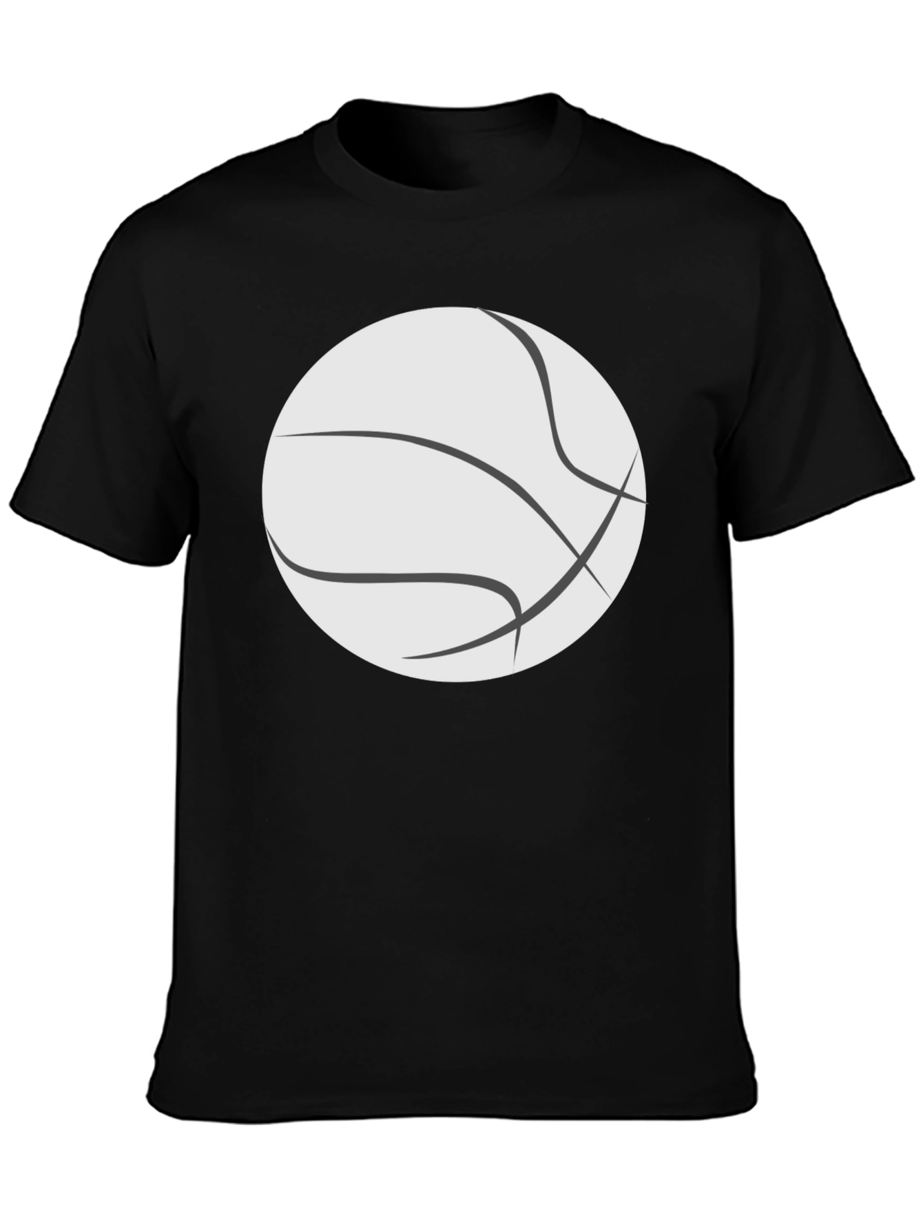 Basketball Graphic T-Shirt - Casual Tee