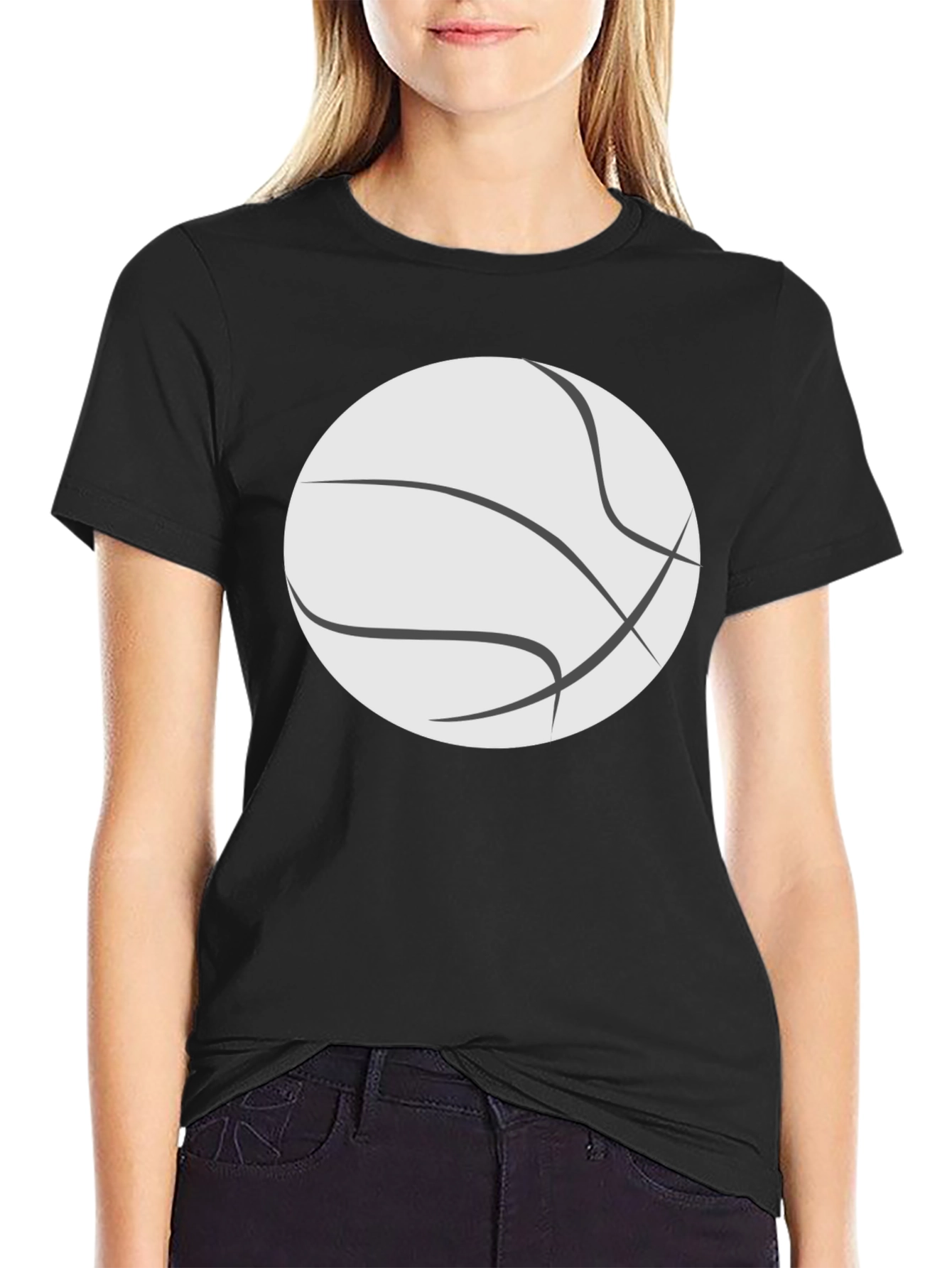 Basketball Graphic T-Shirt - Casual Tee