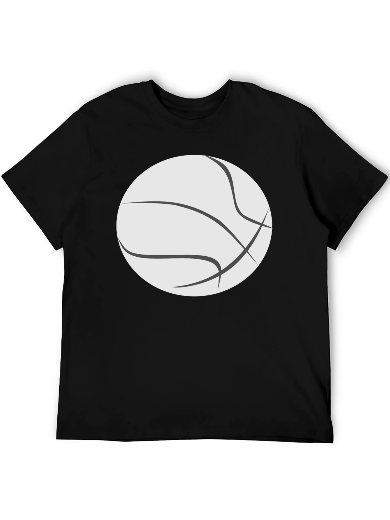 Basketball Graphic T-Shirt - Casual Tee