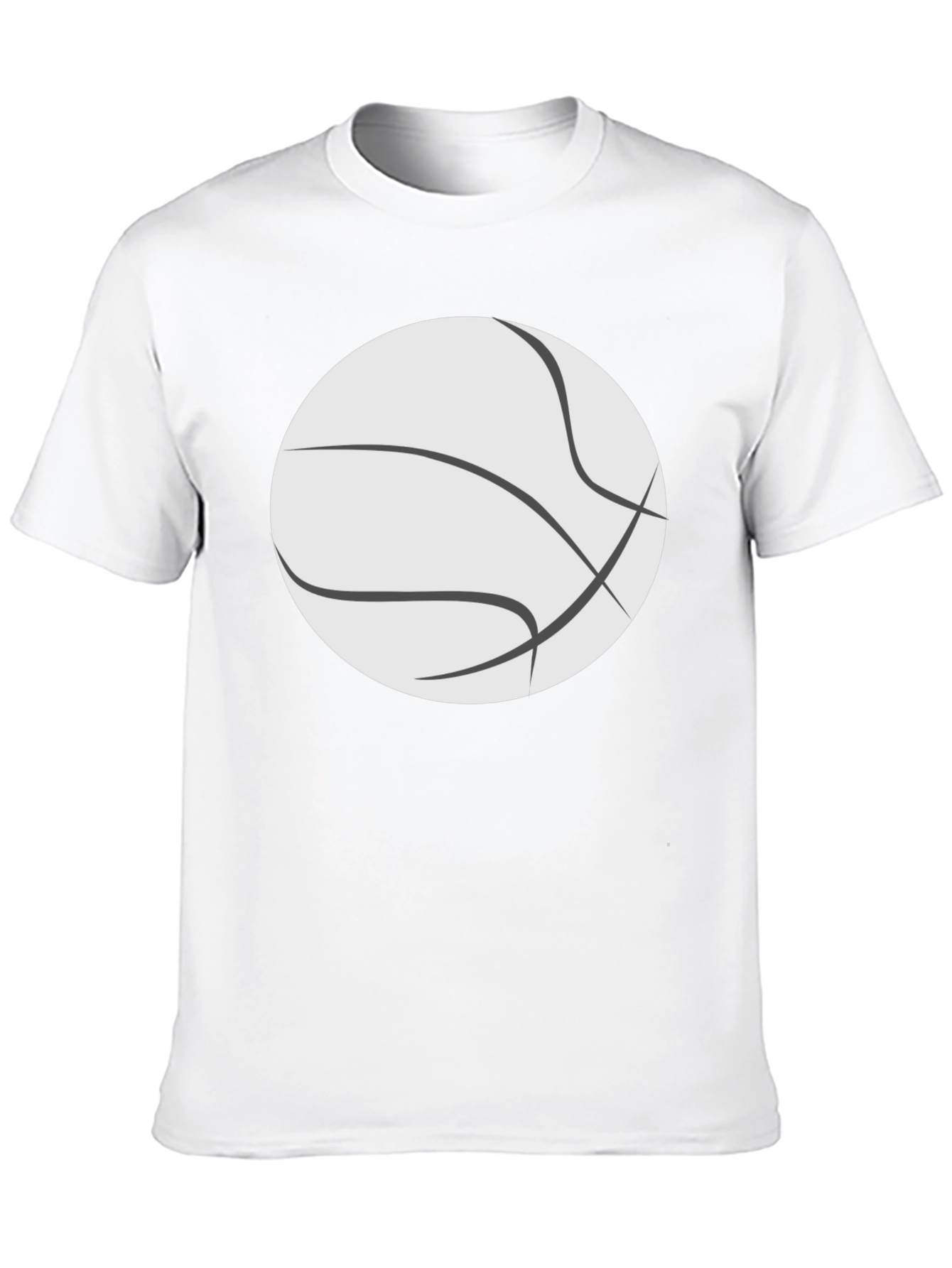 Basketball Graphic T-Shirt - Casual Tee