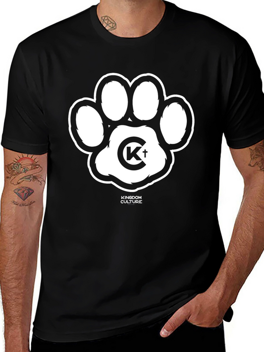 Kingdom Culture Paw Print Graphic Tee