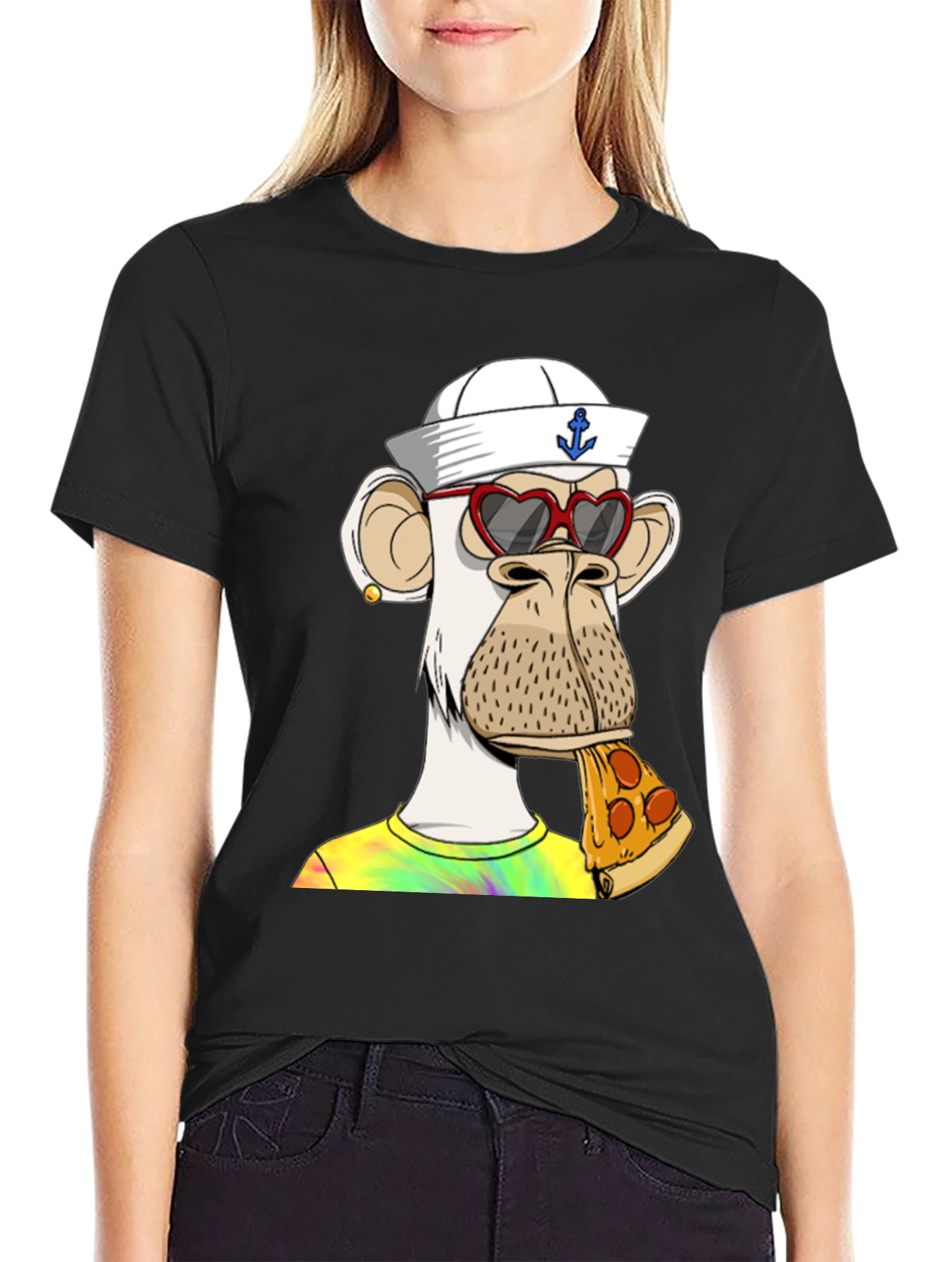Ape NFT Pizza T-Shirt