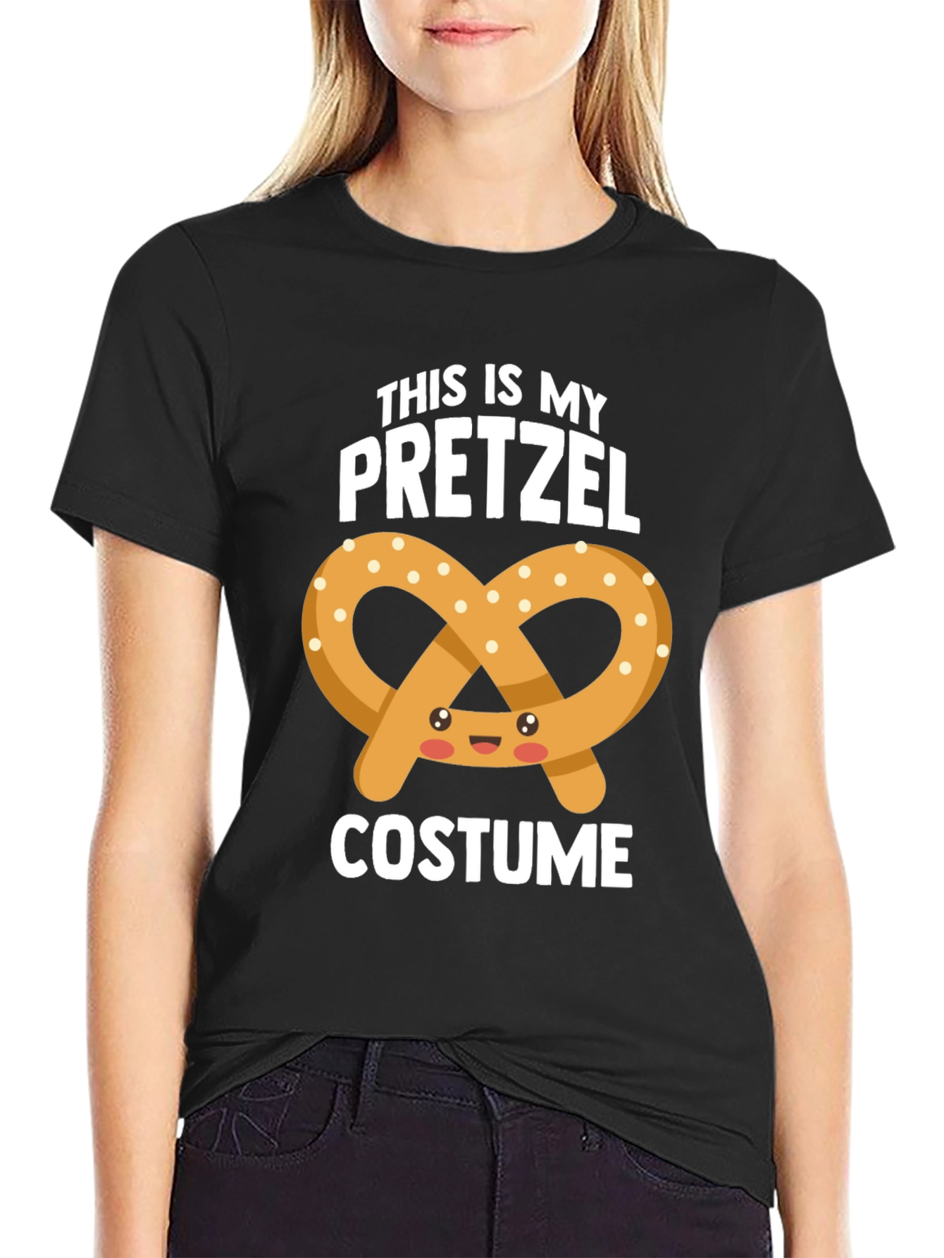 Funny Pretzel Costume T-Shirt