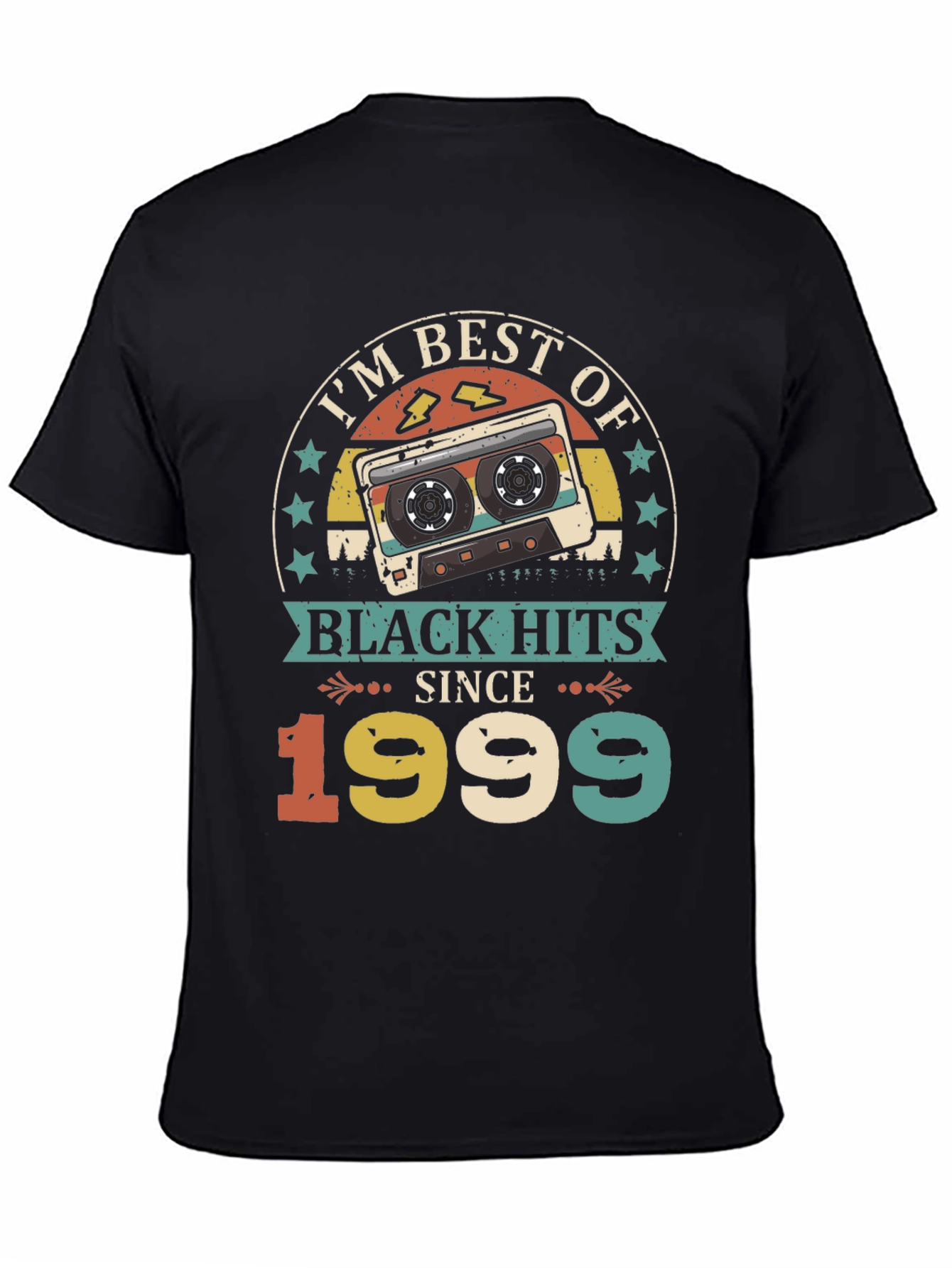 Best of Black Hits Since 1999 Cassette Tape T-Shirt