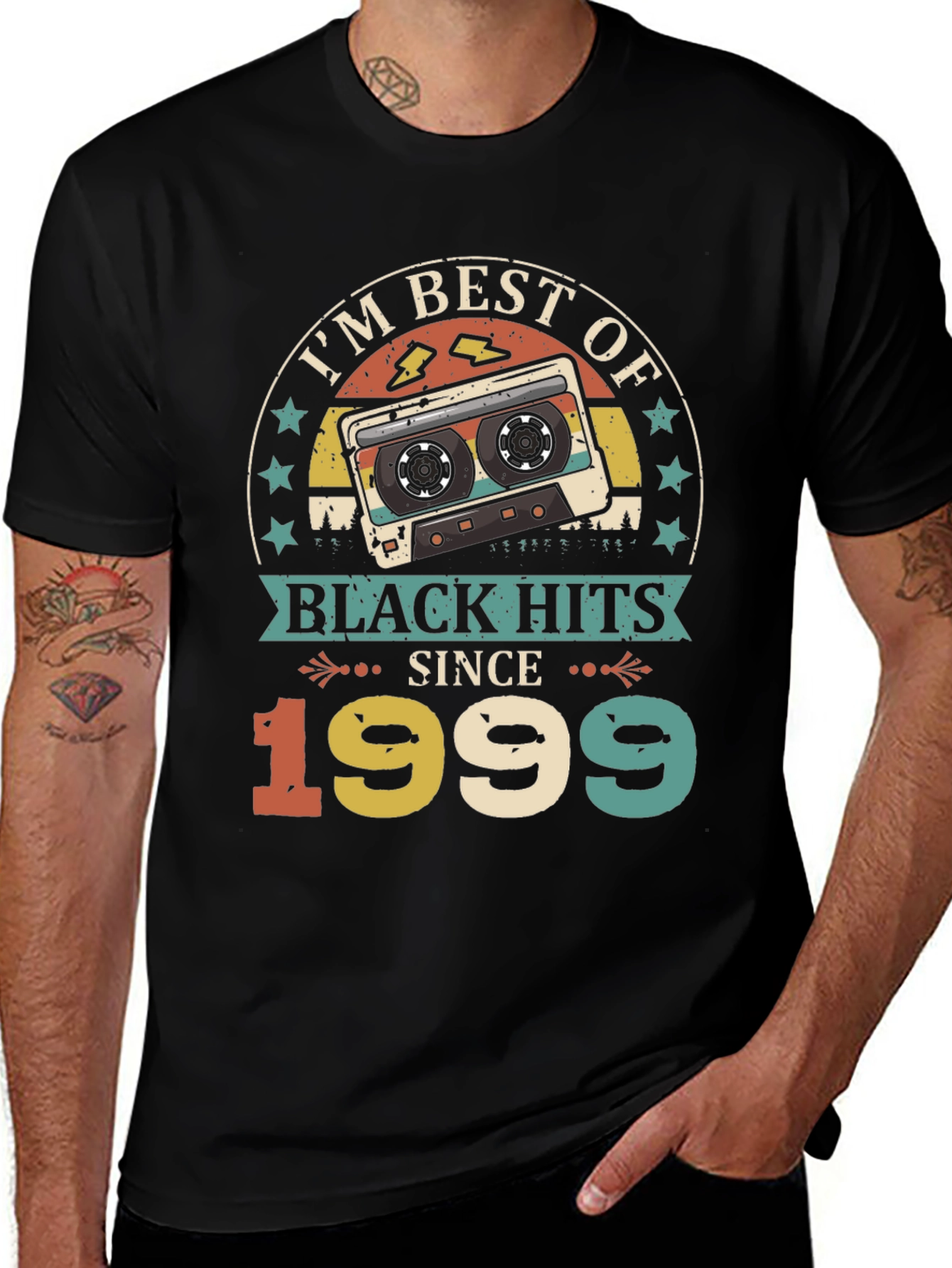 Best of Black Hits Since 1999 Cassette Tape T-Shirt