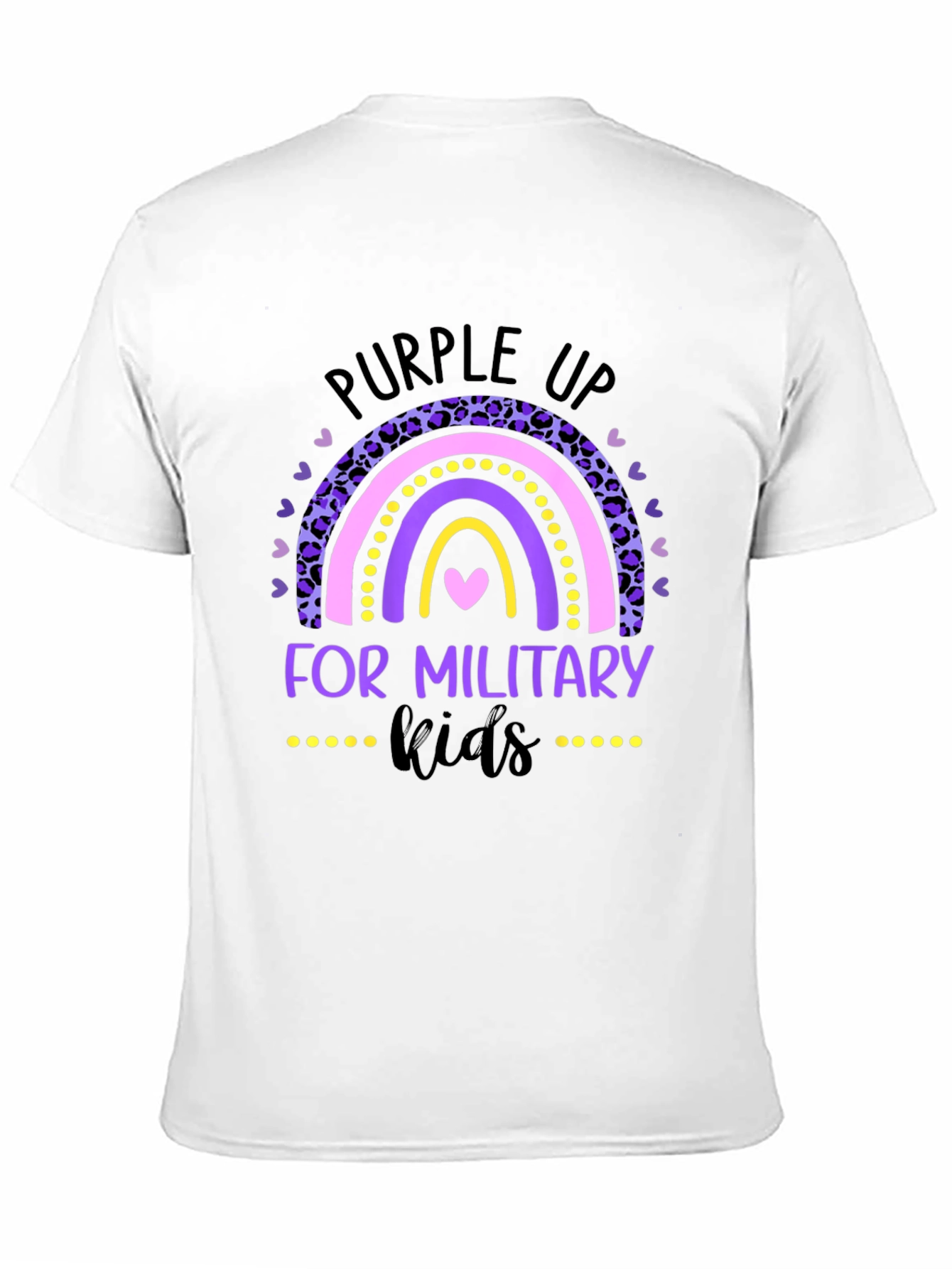 Purple Up Military Kids T-Shirt