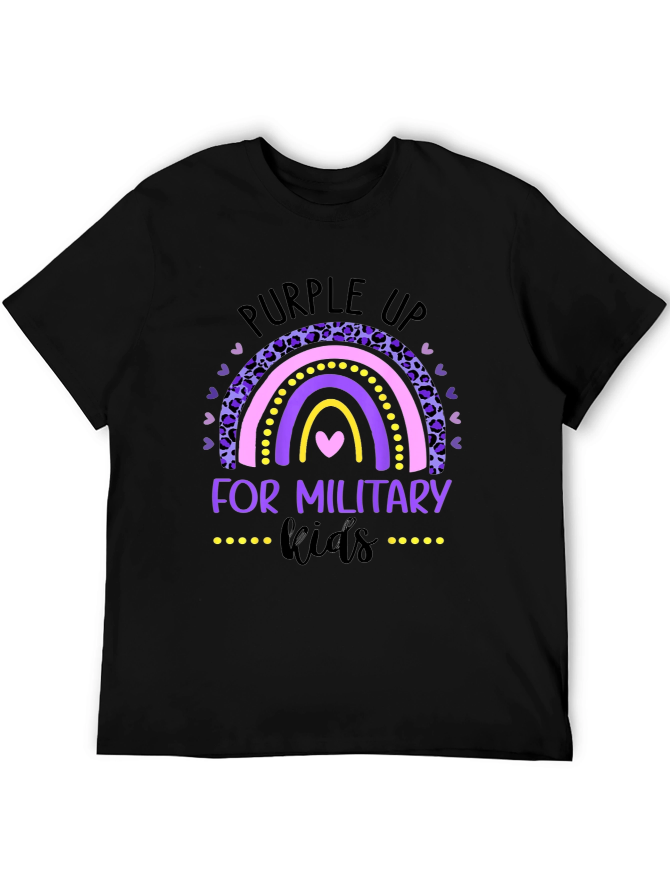 Purple Up Military Kids T-Shirt