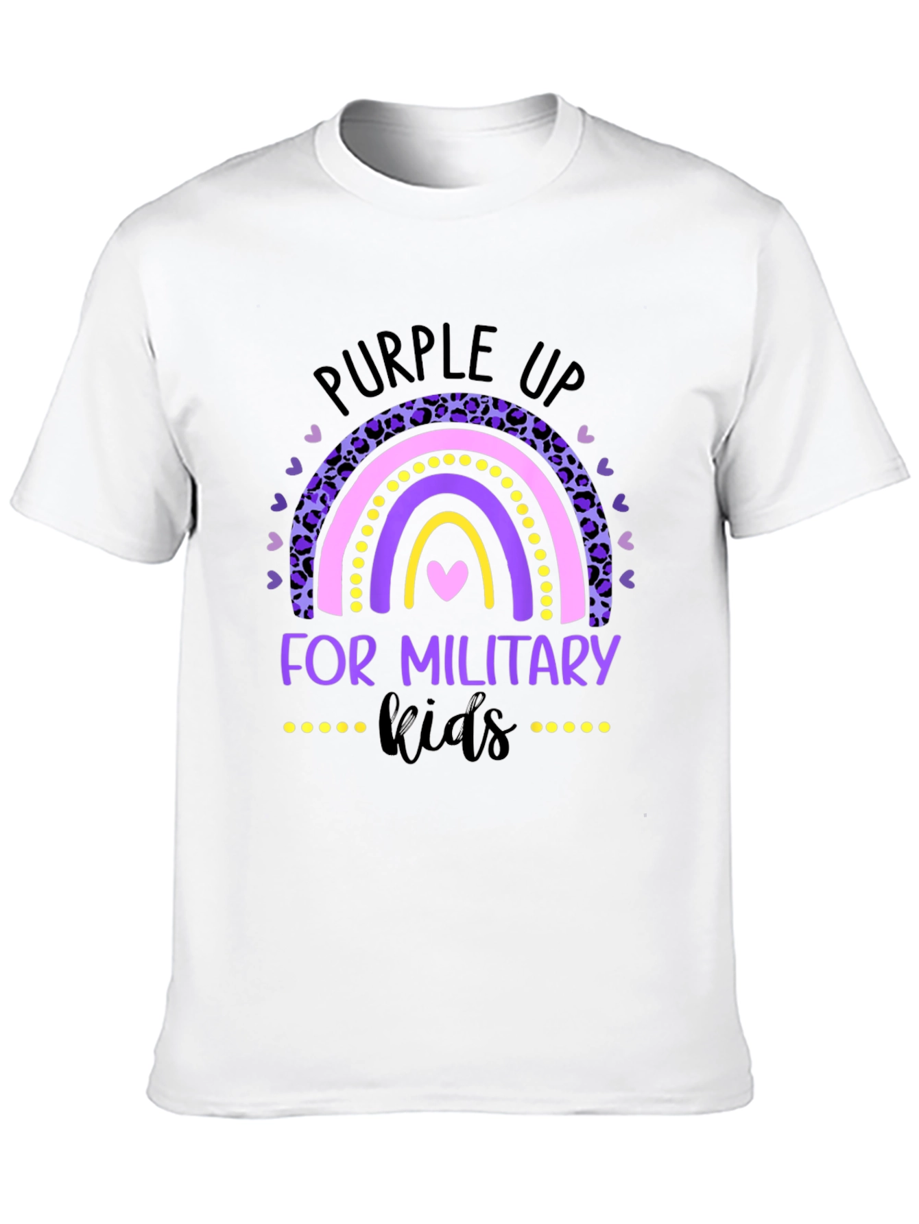 Purple Up Military Kids T-Shirt
