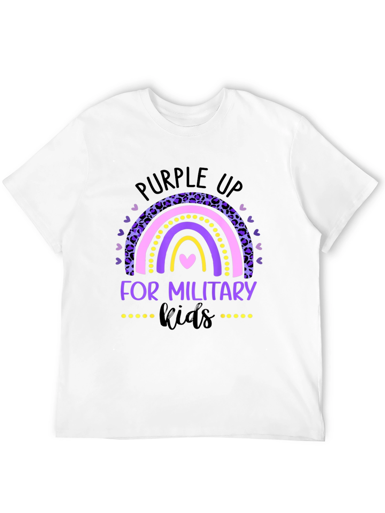 Purple Up Military Kids T-Shirt