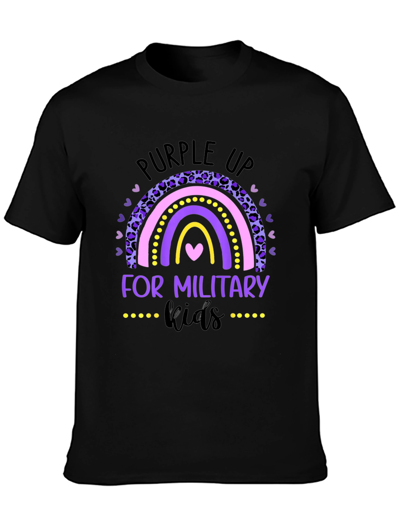 Purple Up Military Kids T-Shirt