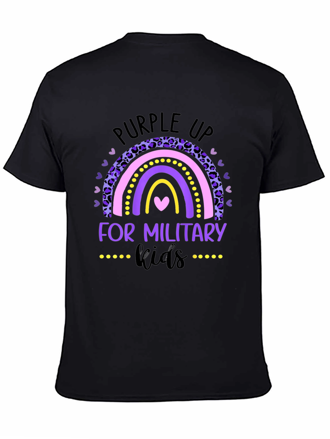Purple Up Military Kids T-Shirt
