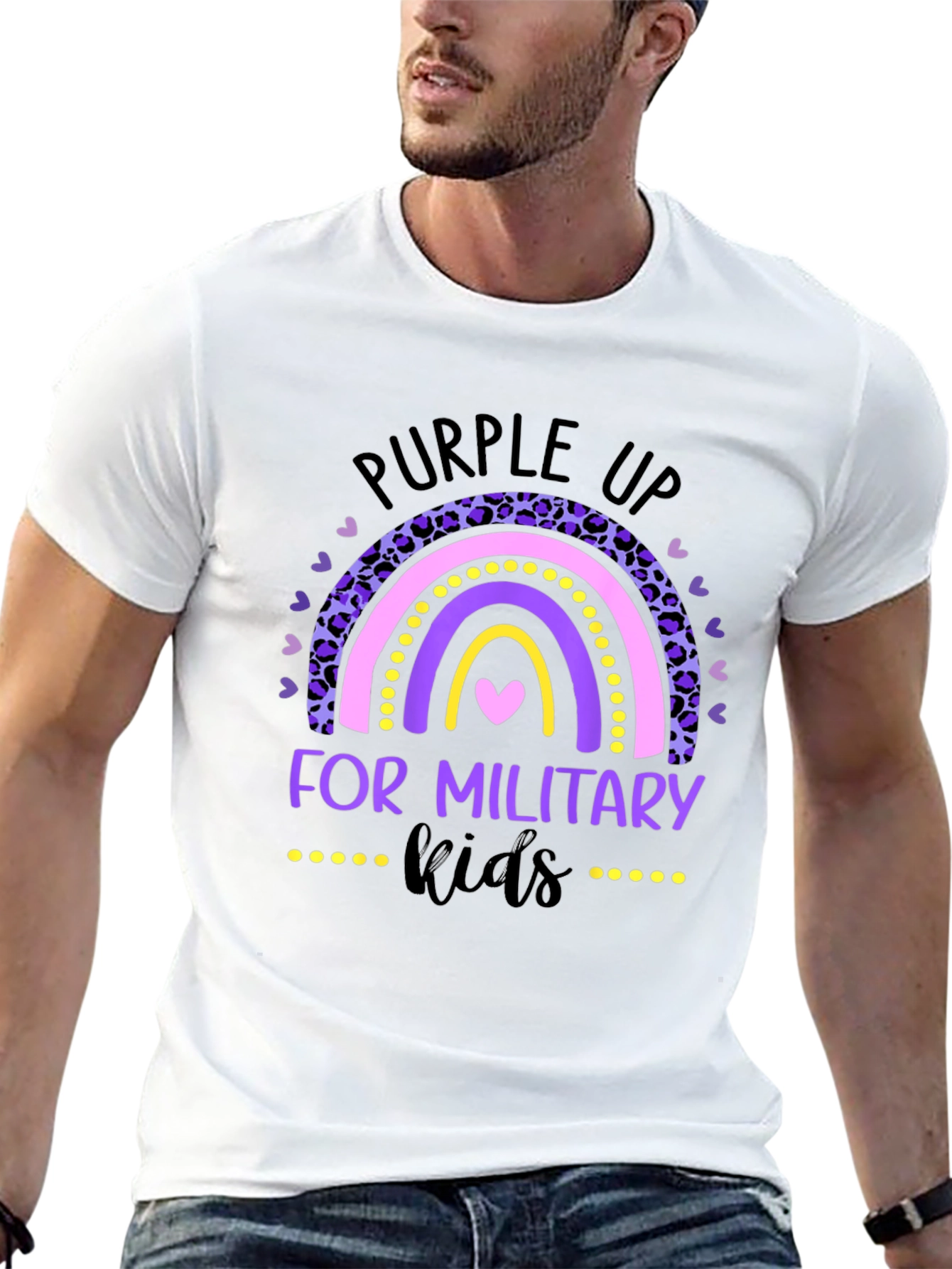 Purple Up Military Kids T-Shirt