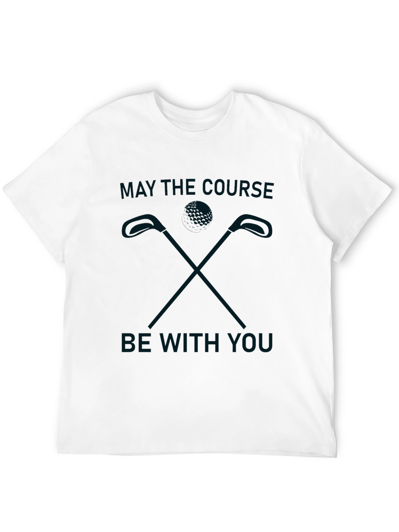 Golf T-Shirt - May the Course Be With You