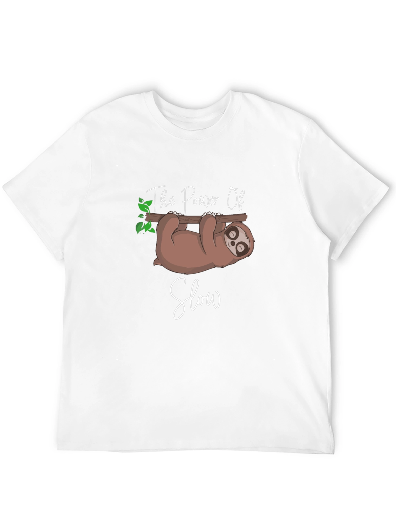The Power Of Slow Sloth Tee