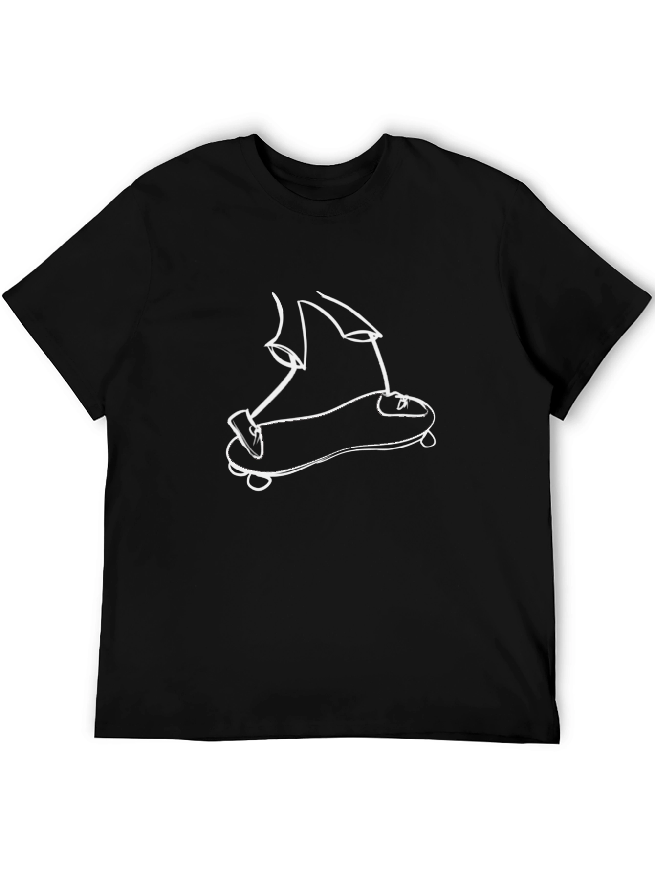 Skateboarder Graphic Tee - Cool & Casual