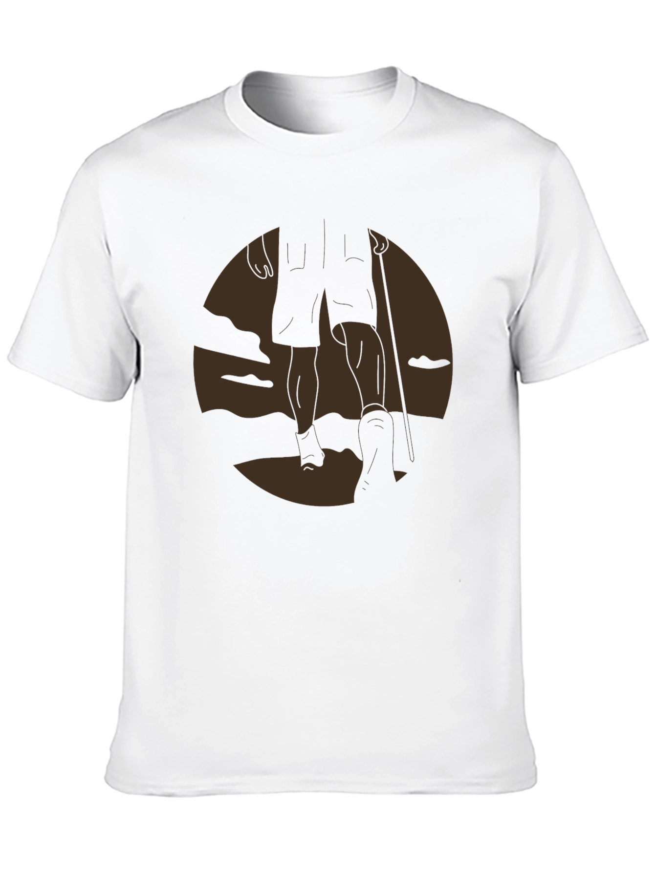 Hiker Silhouette Graphic Tee