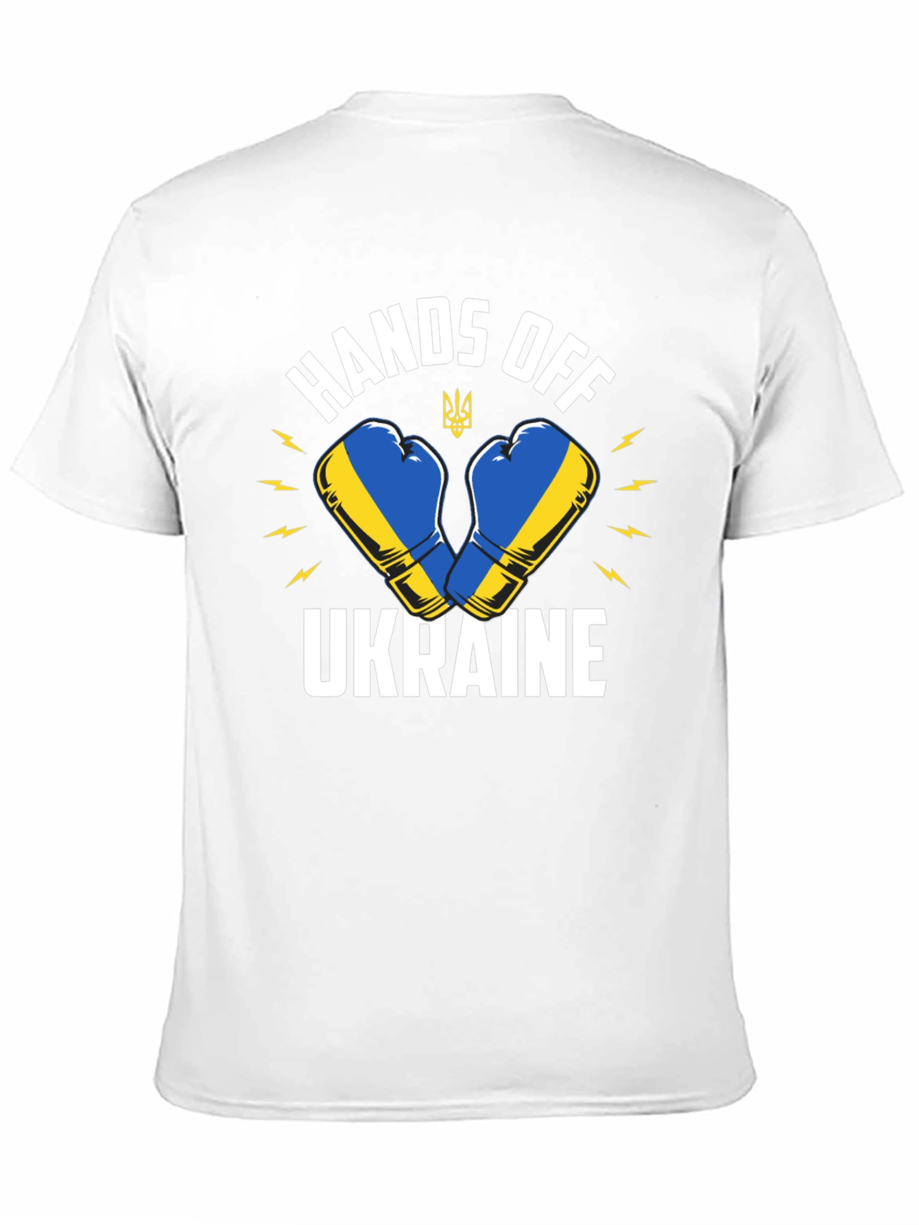 Hands Off Ukraine Boxing Glove T-Shirt