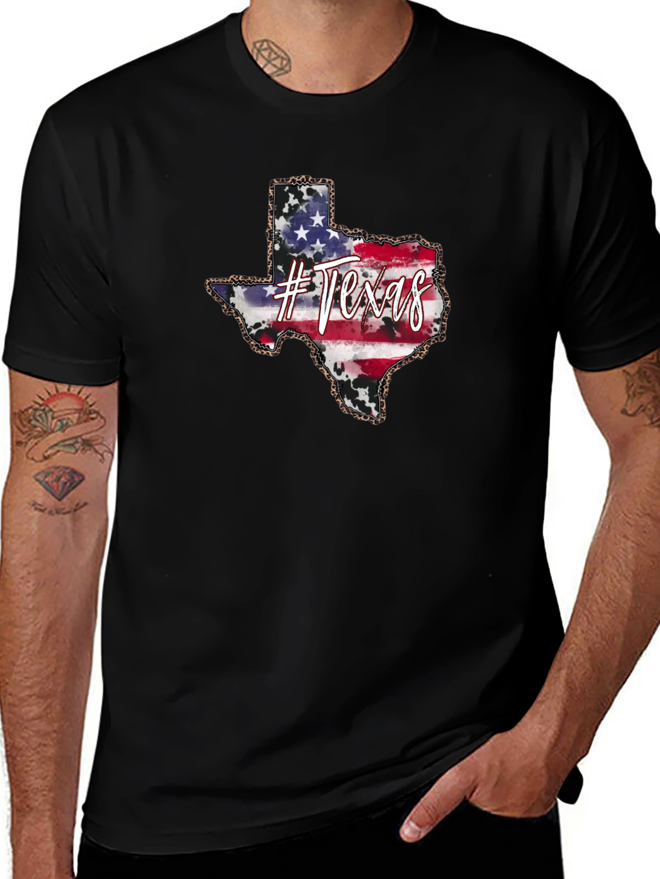 Texas State Flag Graphic T-Shirt