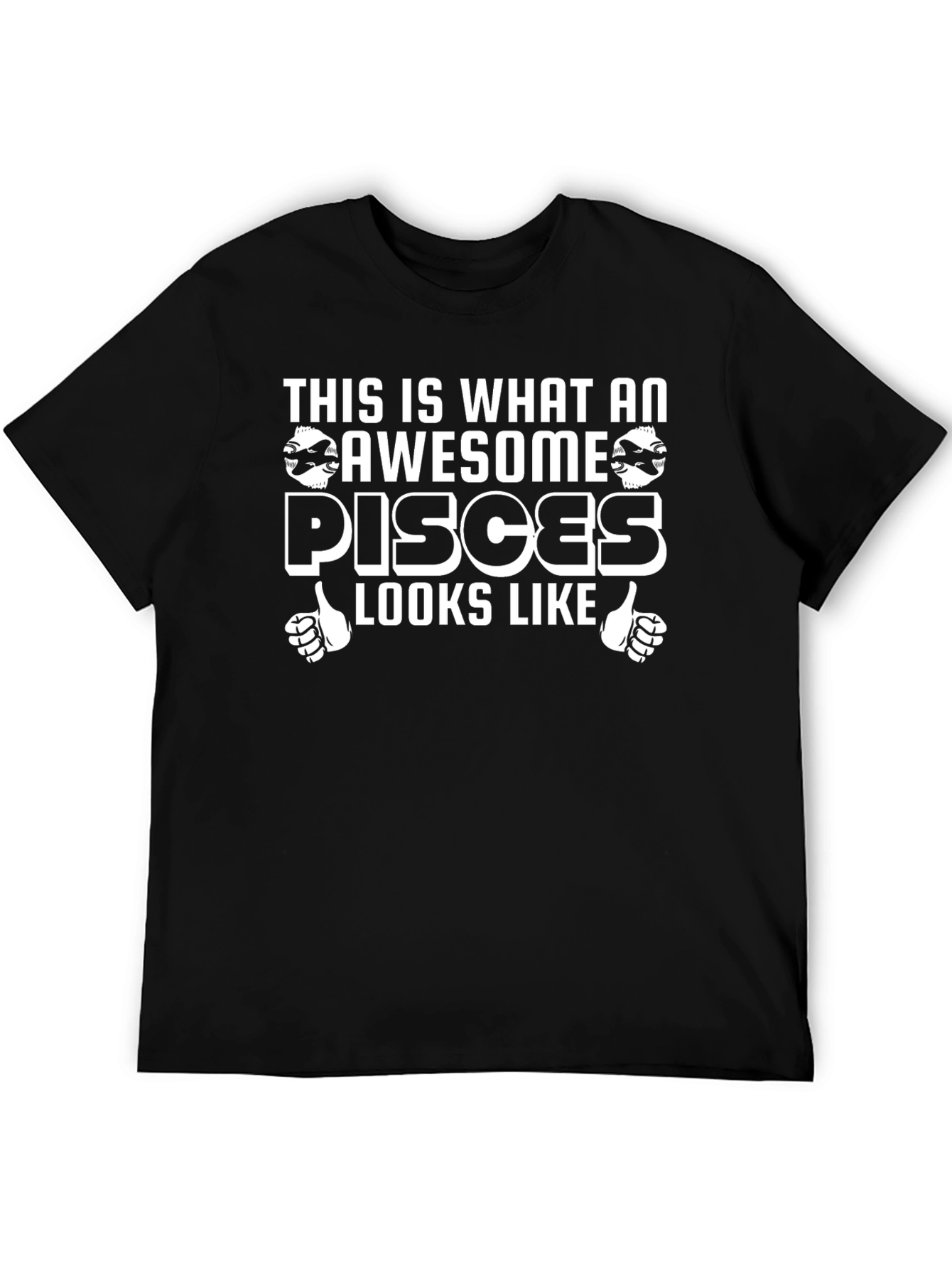Awesome Pisces Graphic T-Shirt