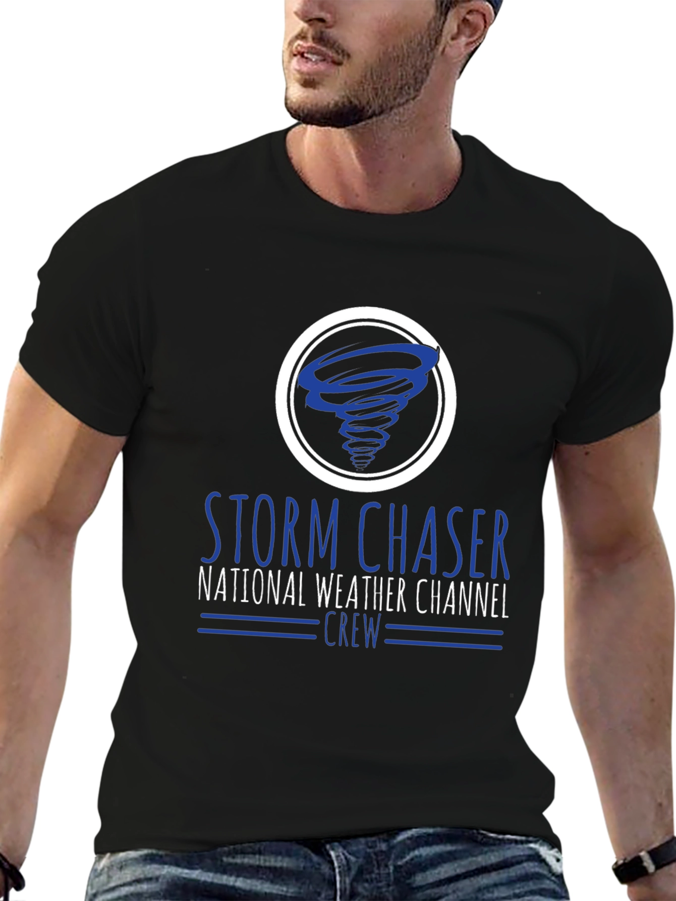 Storm Chaser National Weather Channel Crew T-Shirt